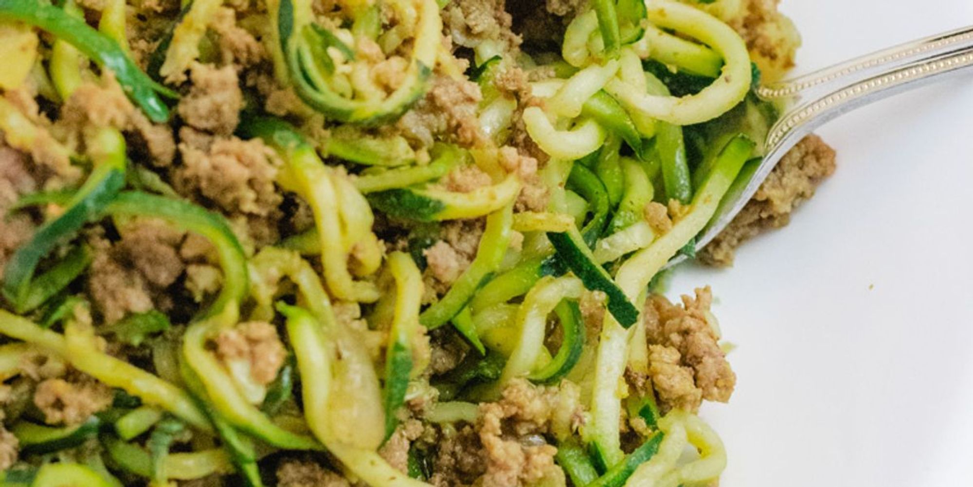Zucchini Noodles & Ground Beef Stir Fry - My Recipe Magic
