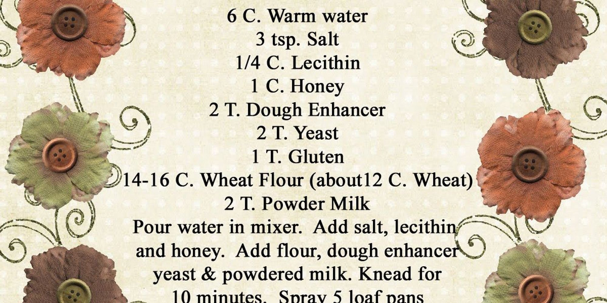 Yummy Honey Whole Wheat Bread My Recipe Magic