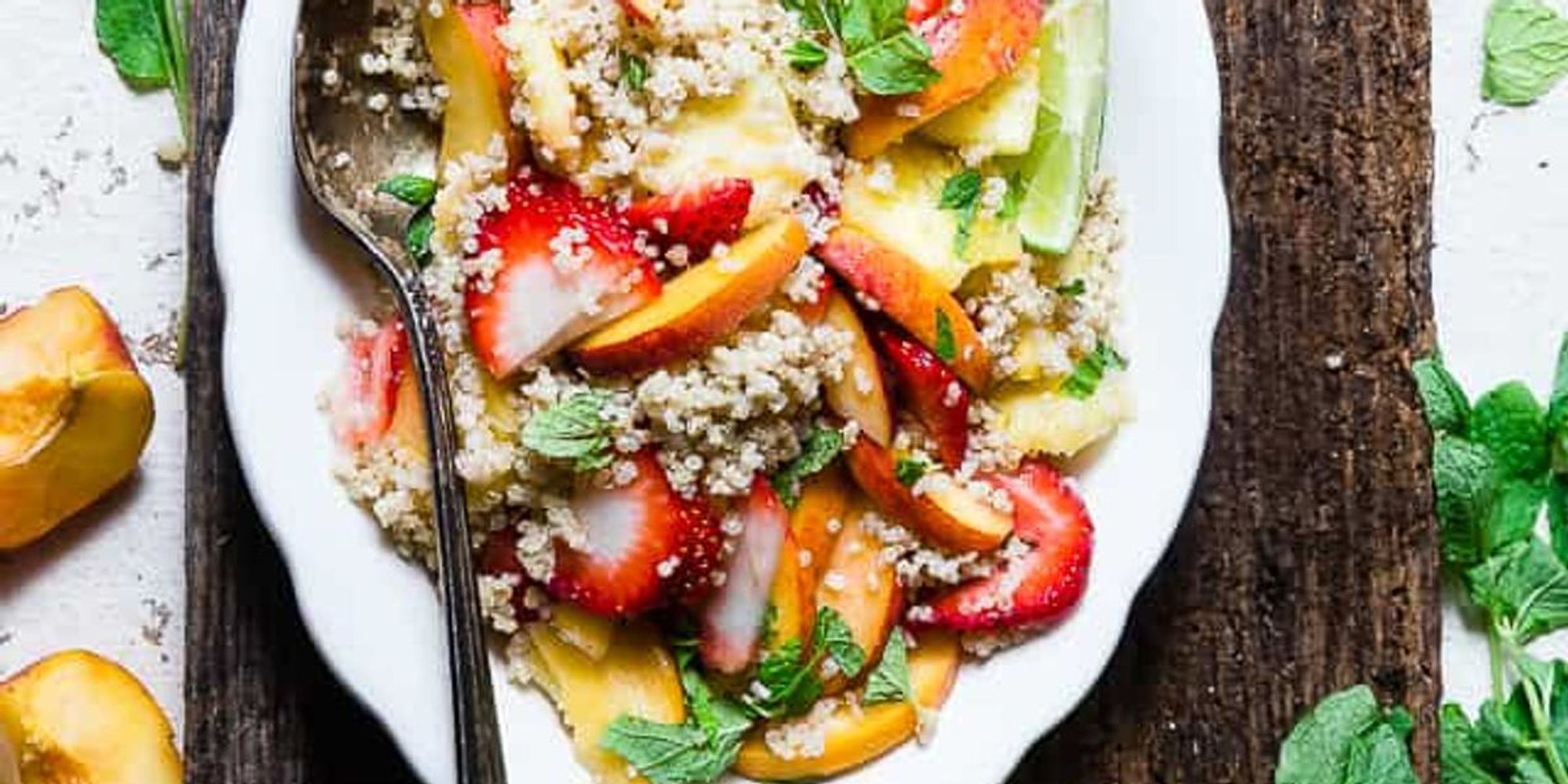 Coconut Milk Quinoa Fruit Salad My Recipe Magic