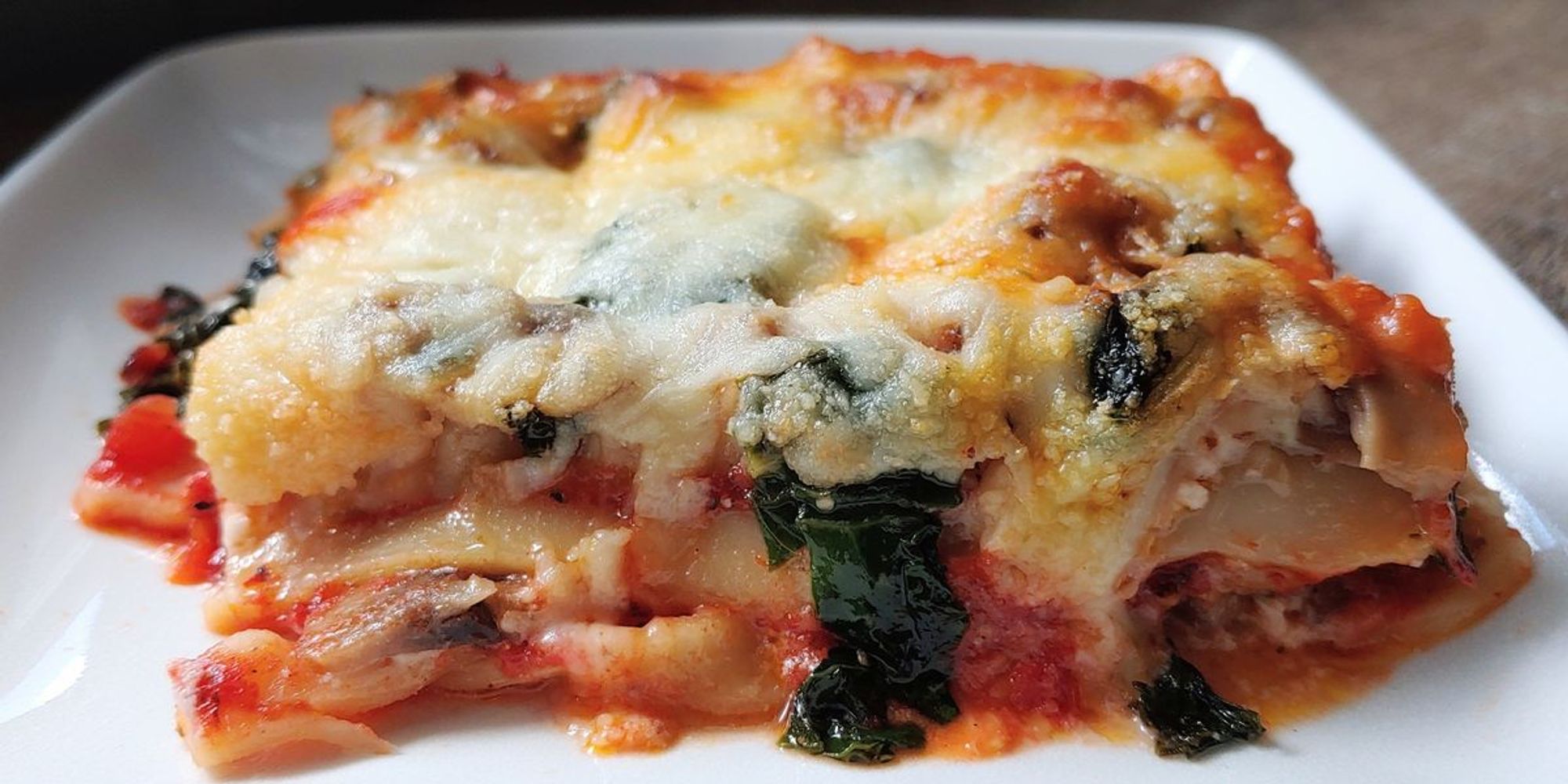 Mushroom Kale Lasagna My Recipe Magic