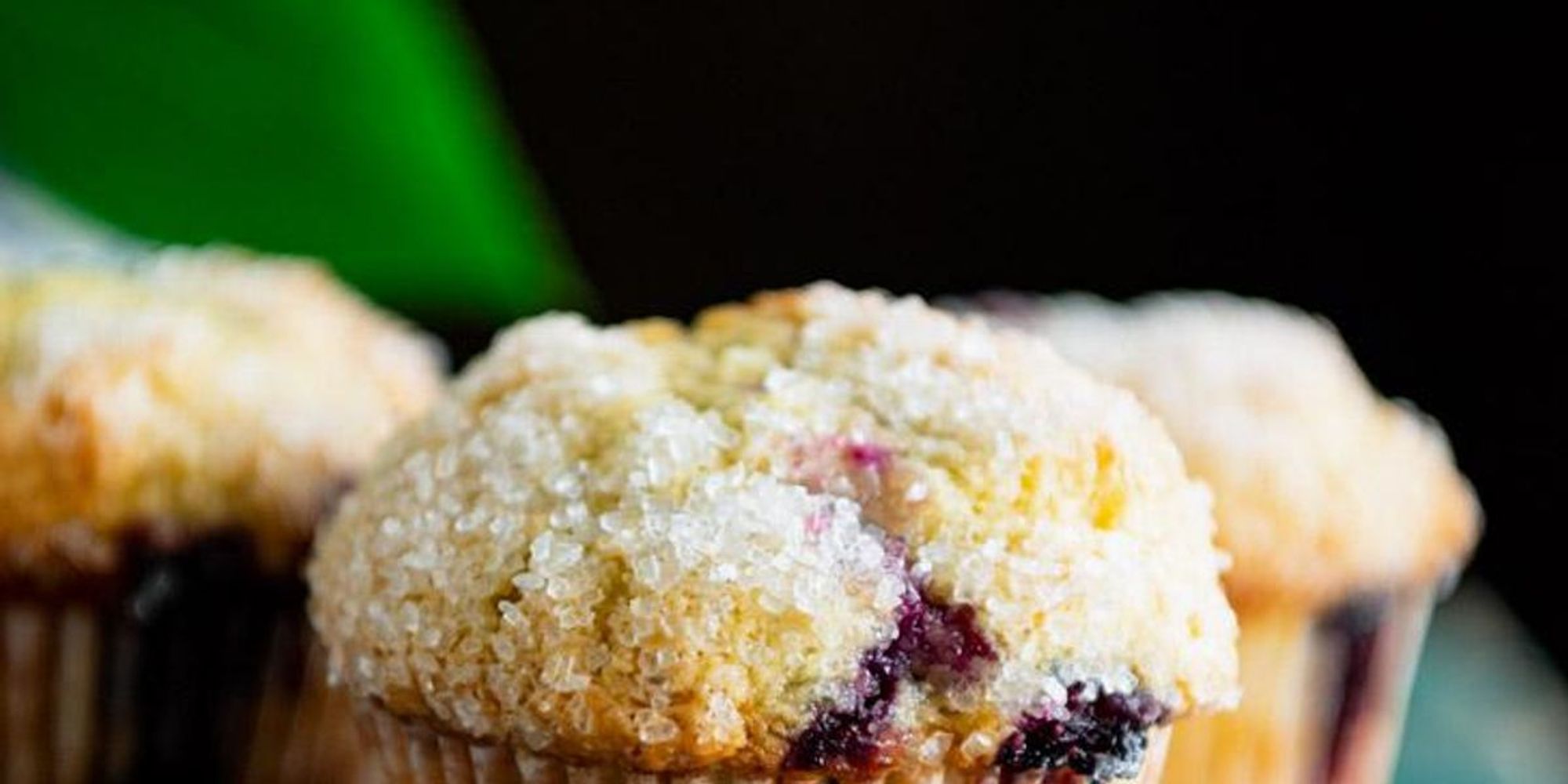Sour Cream Blueberry Muffins - My Recipe Magic-image