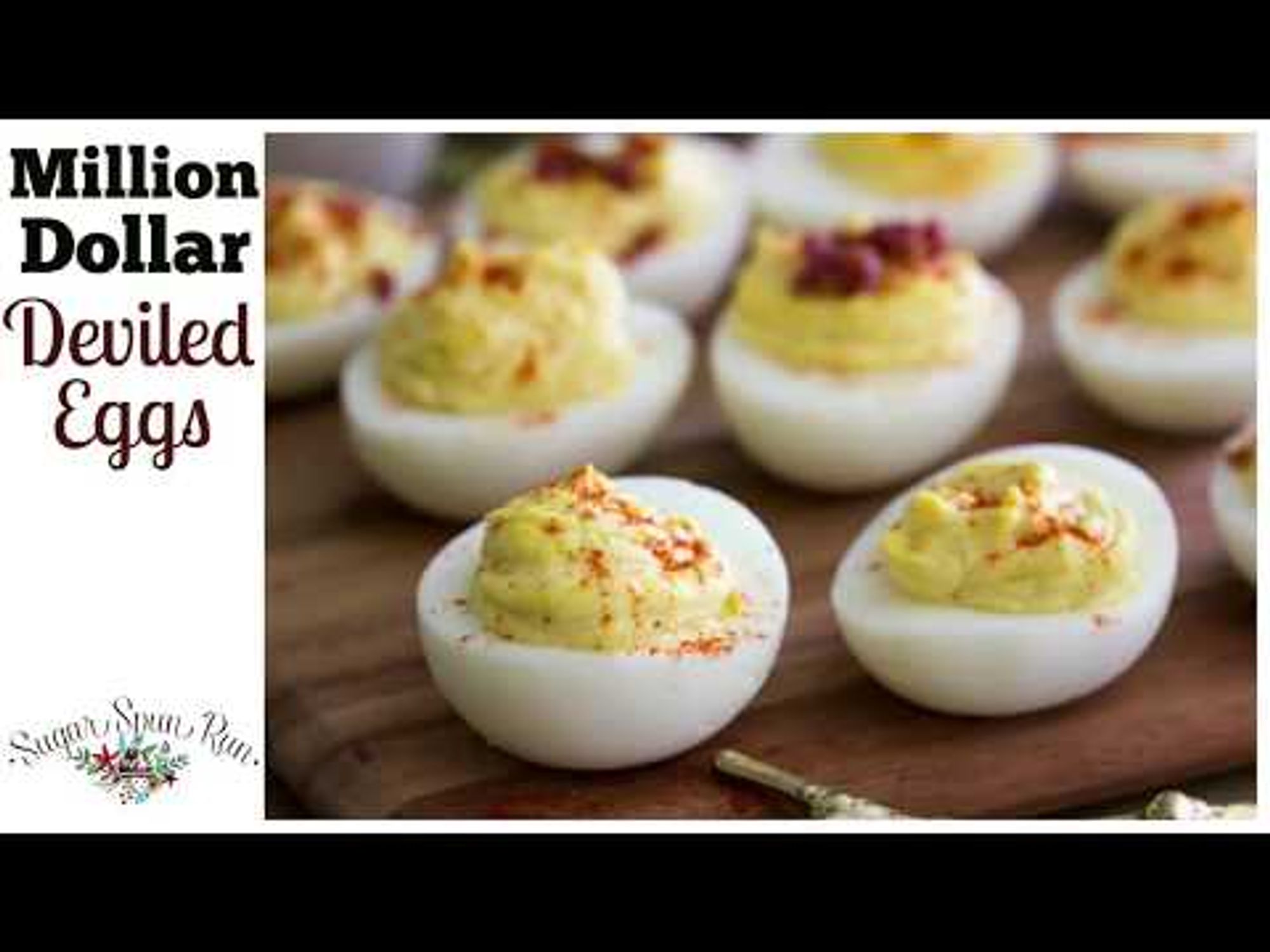 Million Dollar Deviled Eggs Sugar Spun Run My Recipe Magic