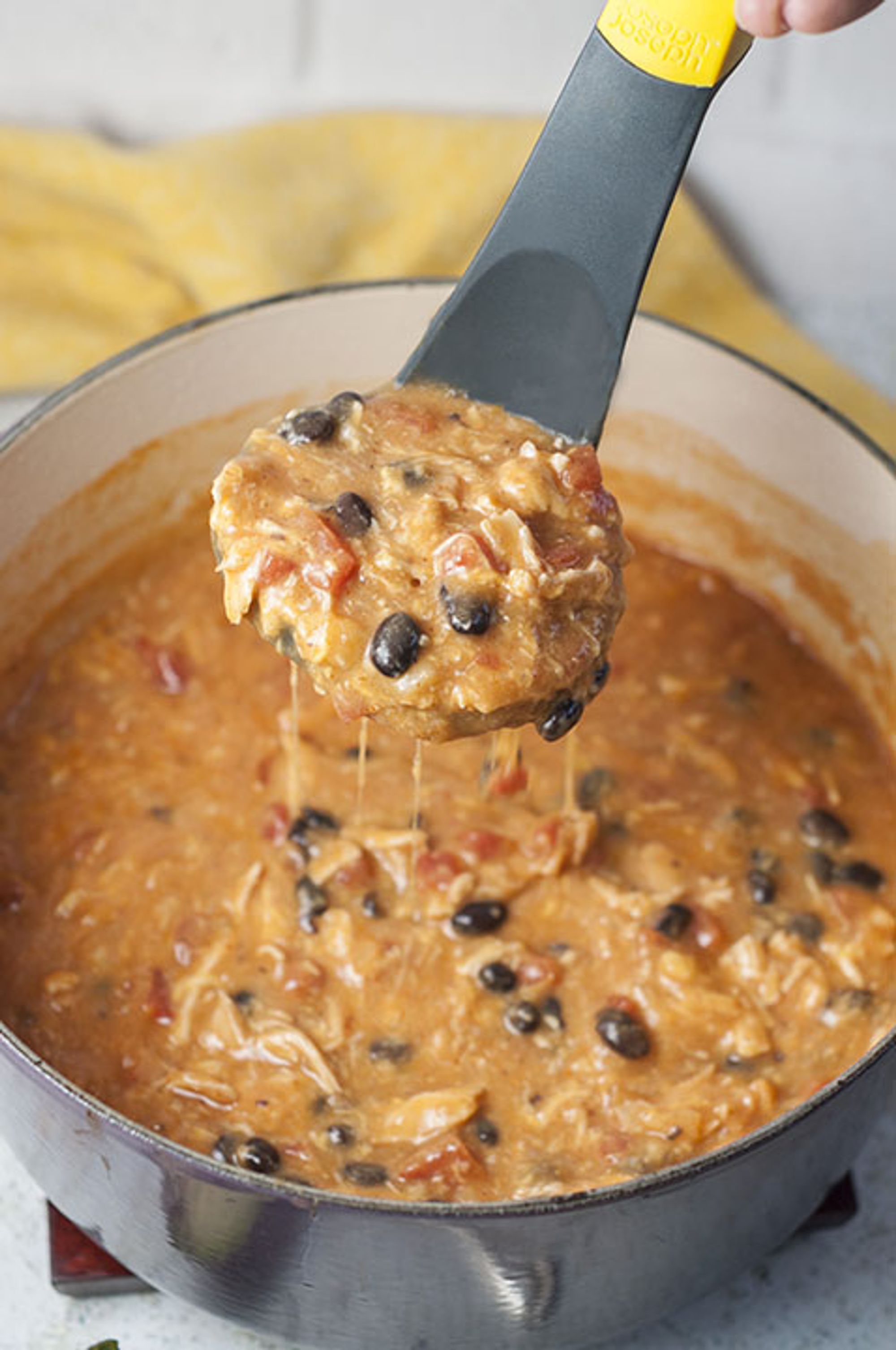 20 Minute Cheesy Chicken Enchilada Soup Wishes and Dishes My Recipe