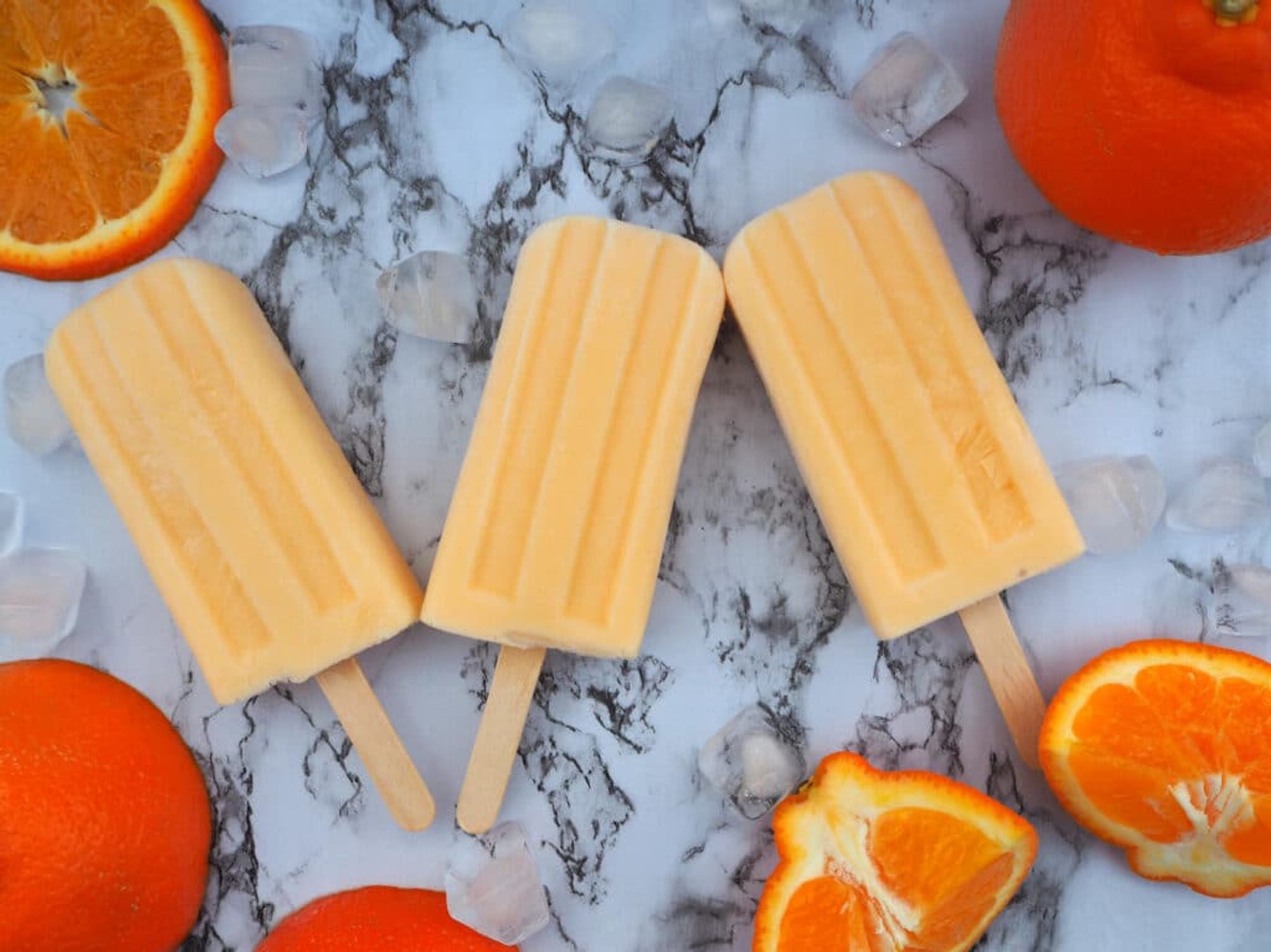 Easy Tangelo Creamsicles Keep Calm And Eat Ice Cream My Recipe Magic