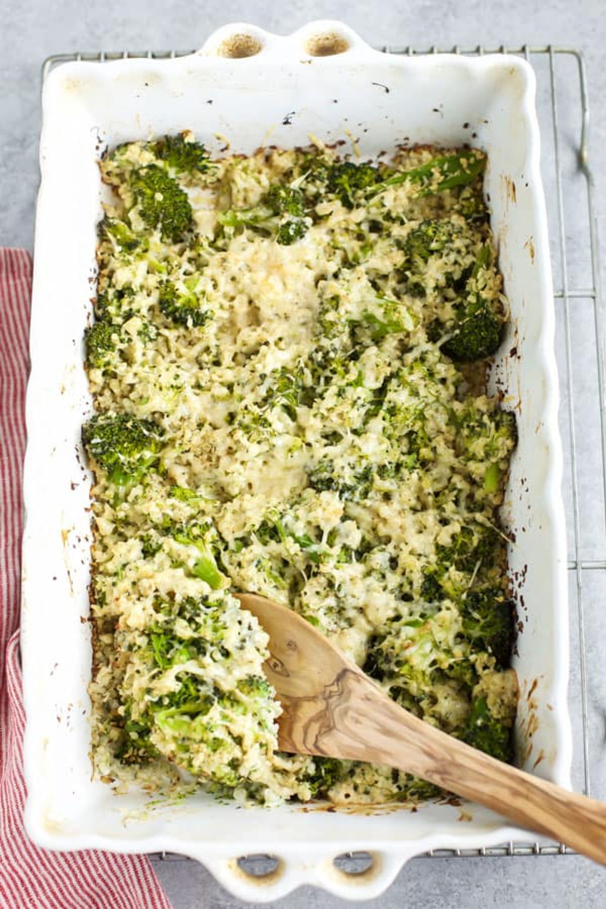 Cauliflower Broccoli Alfredo Bake {Keto} Seasonal Cravings My