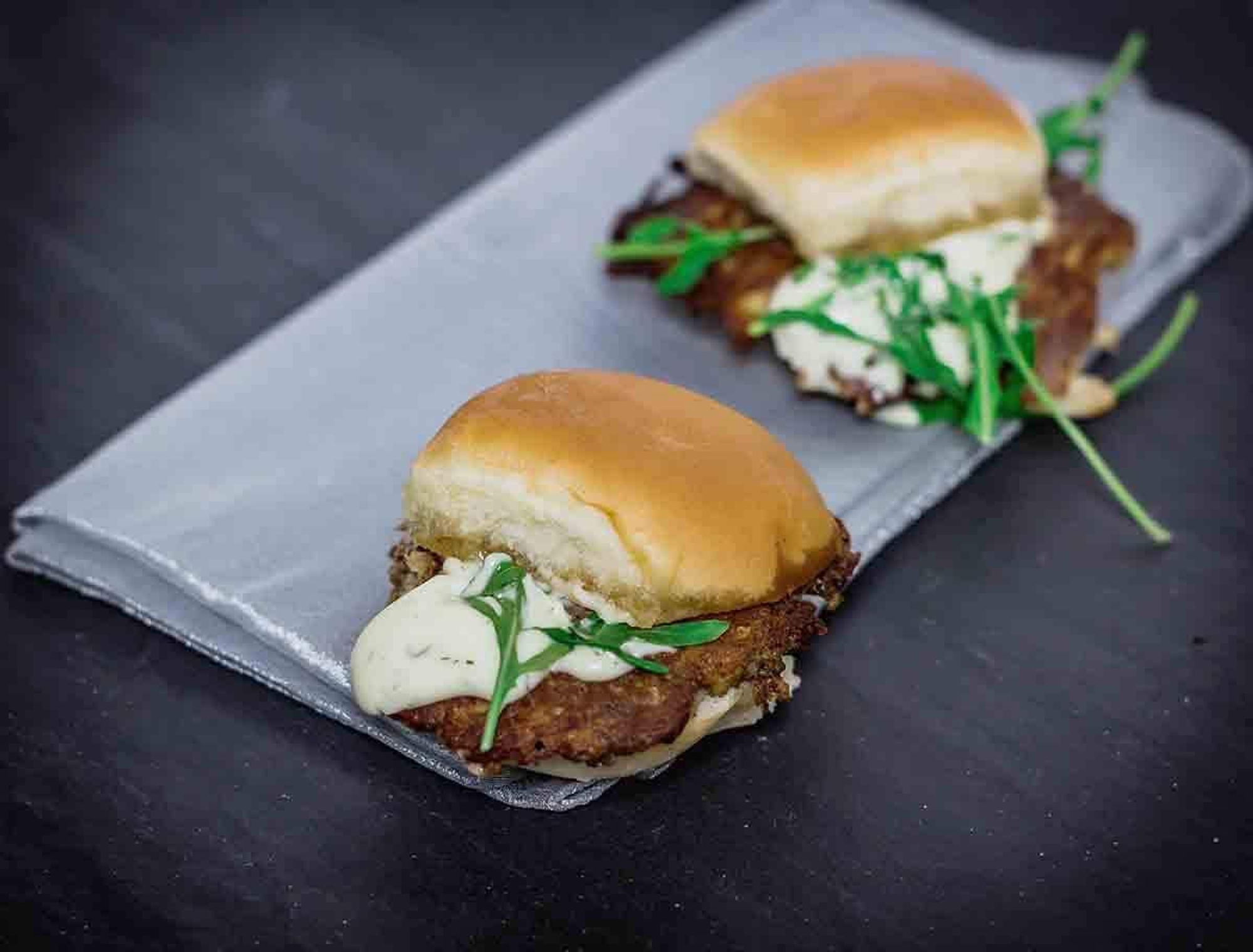 Crab Cake Sliders {Easy Crab Cake Sauce Lemon Dill Aioli} My Recipe Magic
