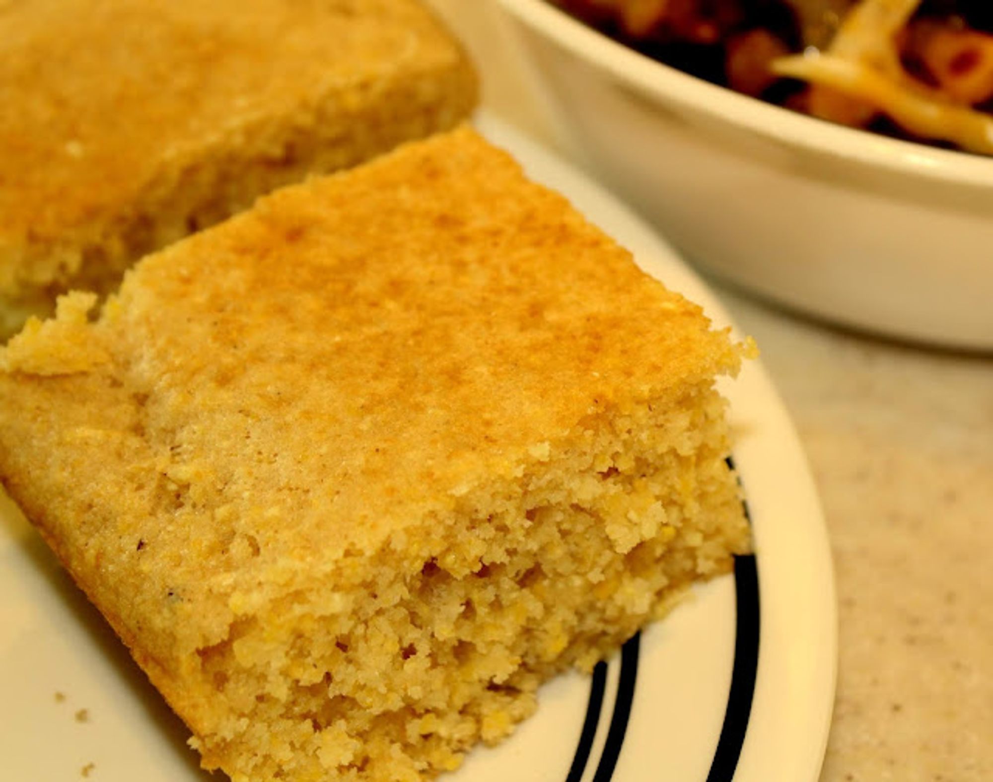 100% Whole Grain Corn Bread - My Recipe Magic