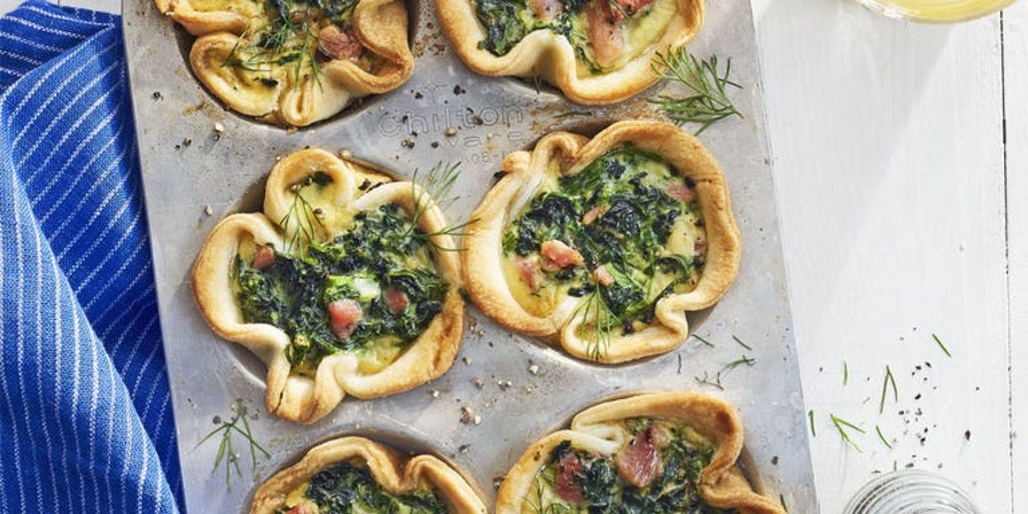 Best Grab and Go Spinach and Ham Egg Bakes Recipe My Recipe Magic