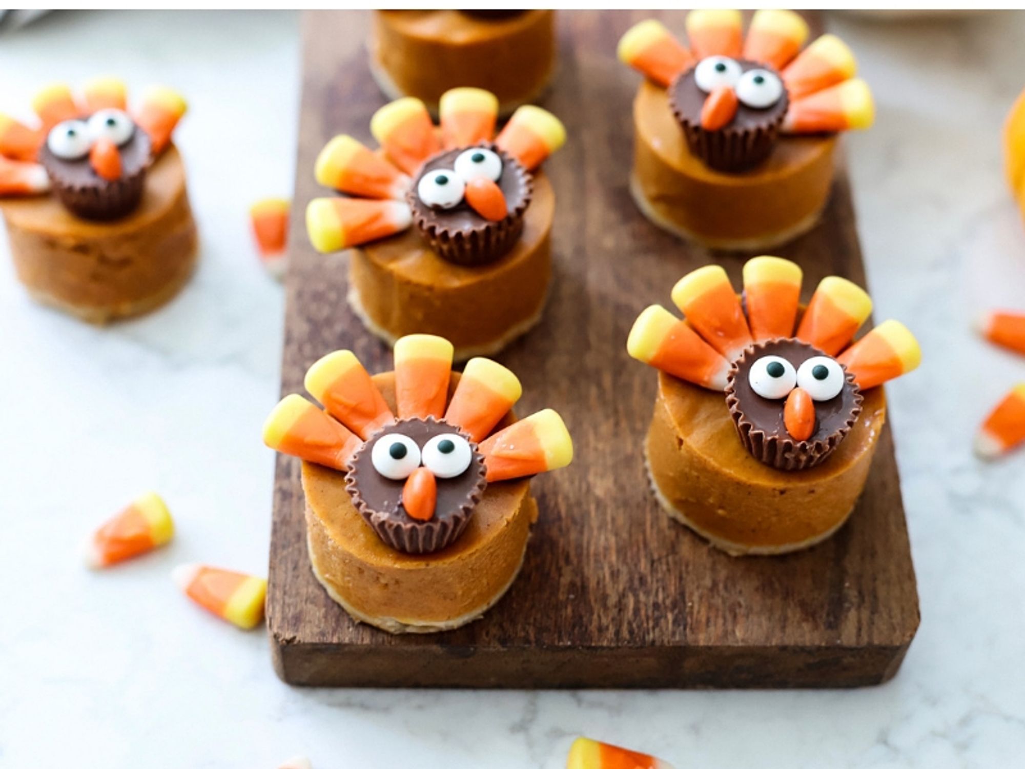 Pumpkin Pie Turkeys - Suburban Simplicity - My Recipe Magic