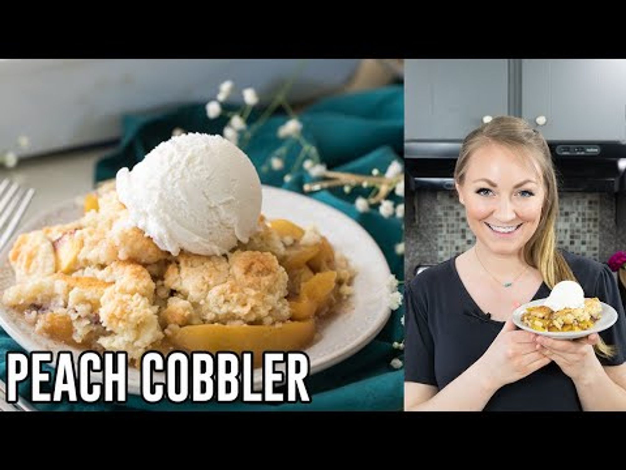 Peach Cobbler Sugar Spun Run My Recipe Magic