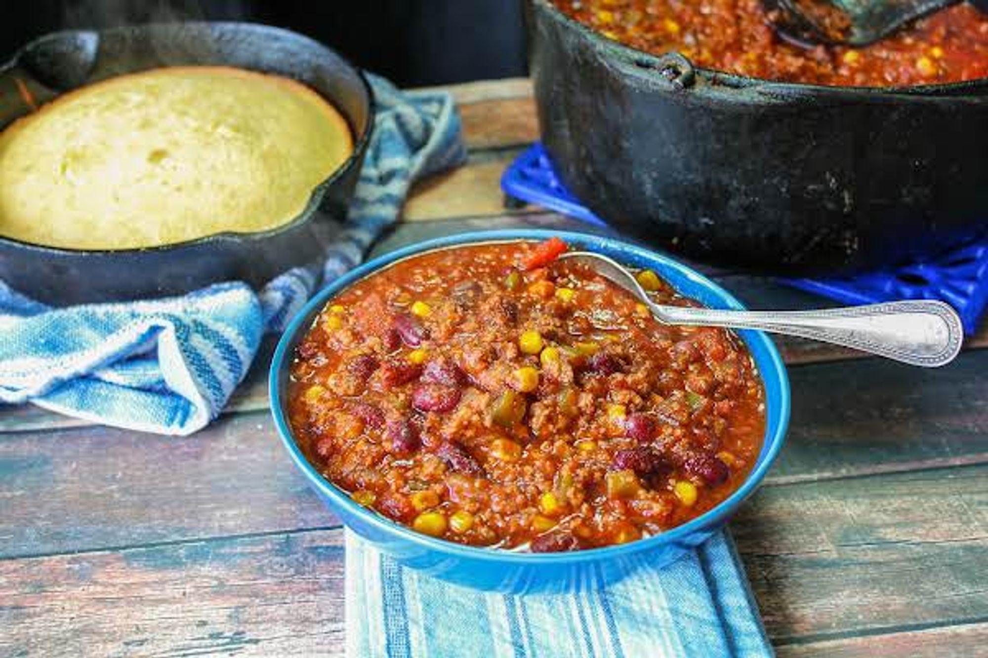 Hunter's Sweet 'n Spicy Chili Blue Ribbon Chili Recipes Just A