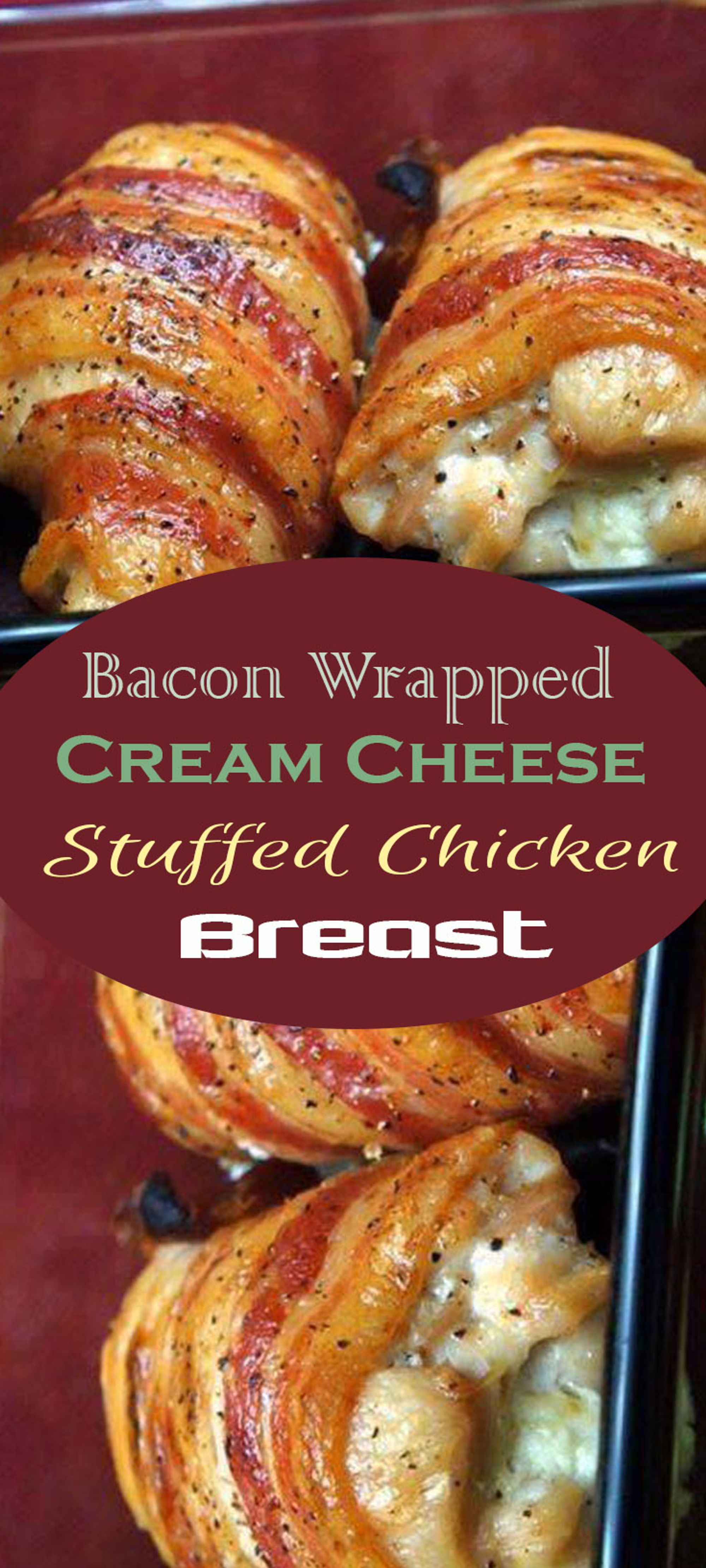Bacon Wrapped Cream Cheese Stuffed Chicken Breast My Bacon Wrapped Cream Cheese Stuffed Chicken Breast My