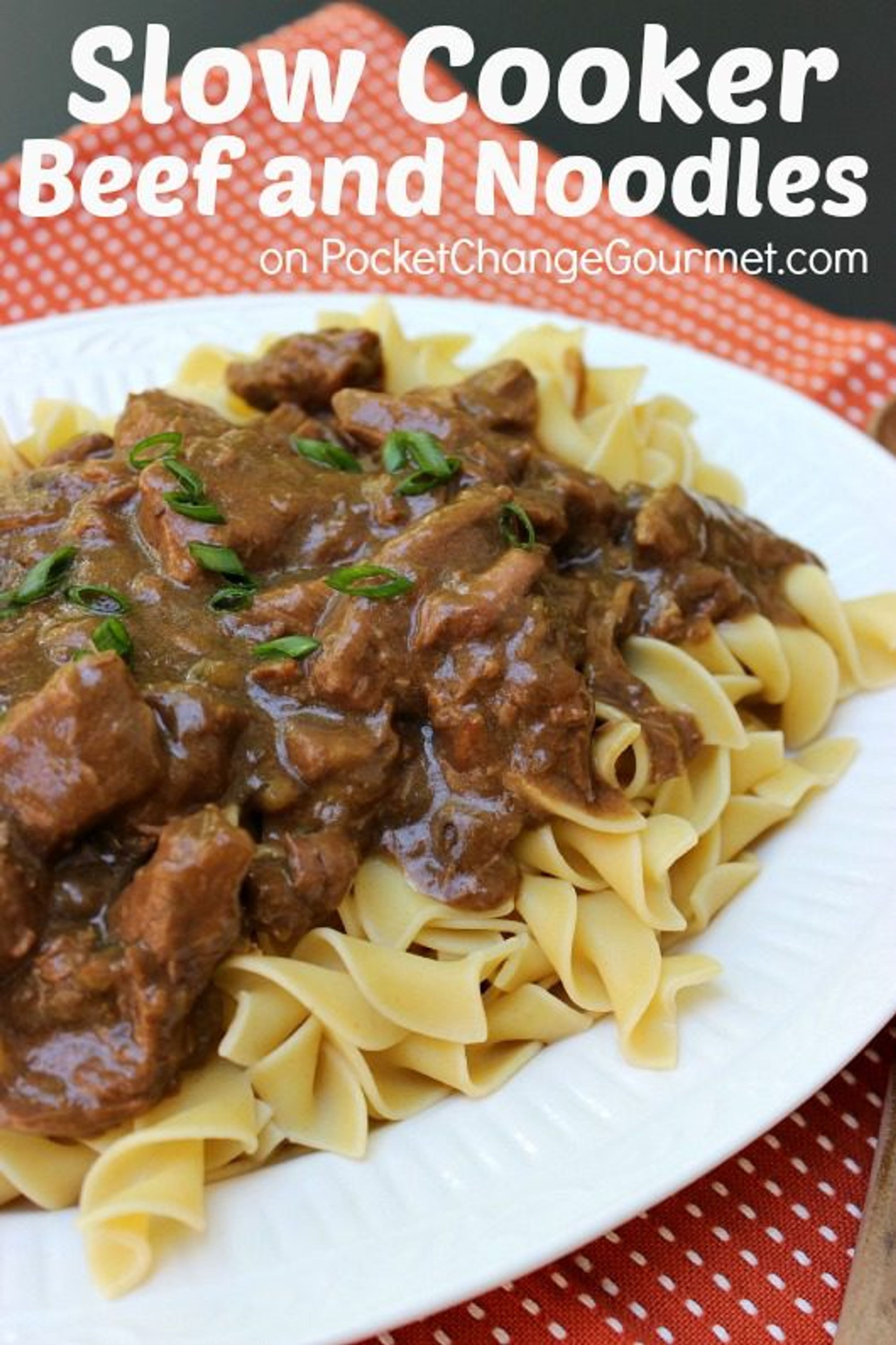 Slow Cooker Beef and Noodles Recipe Pocket Change Gourmet My Recipe