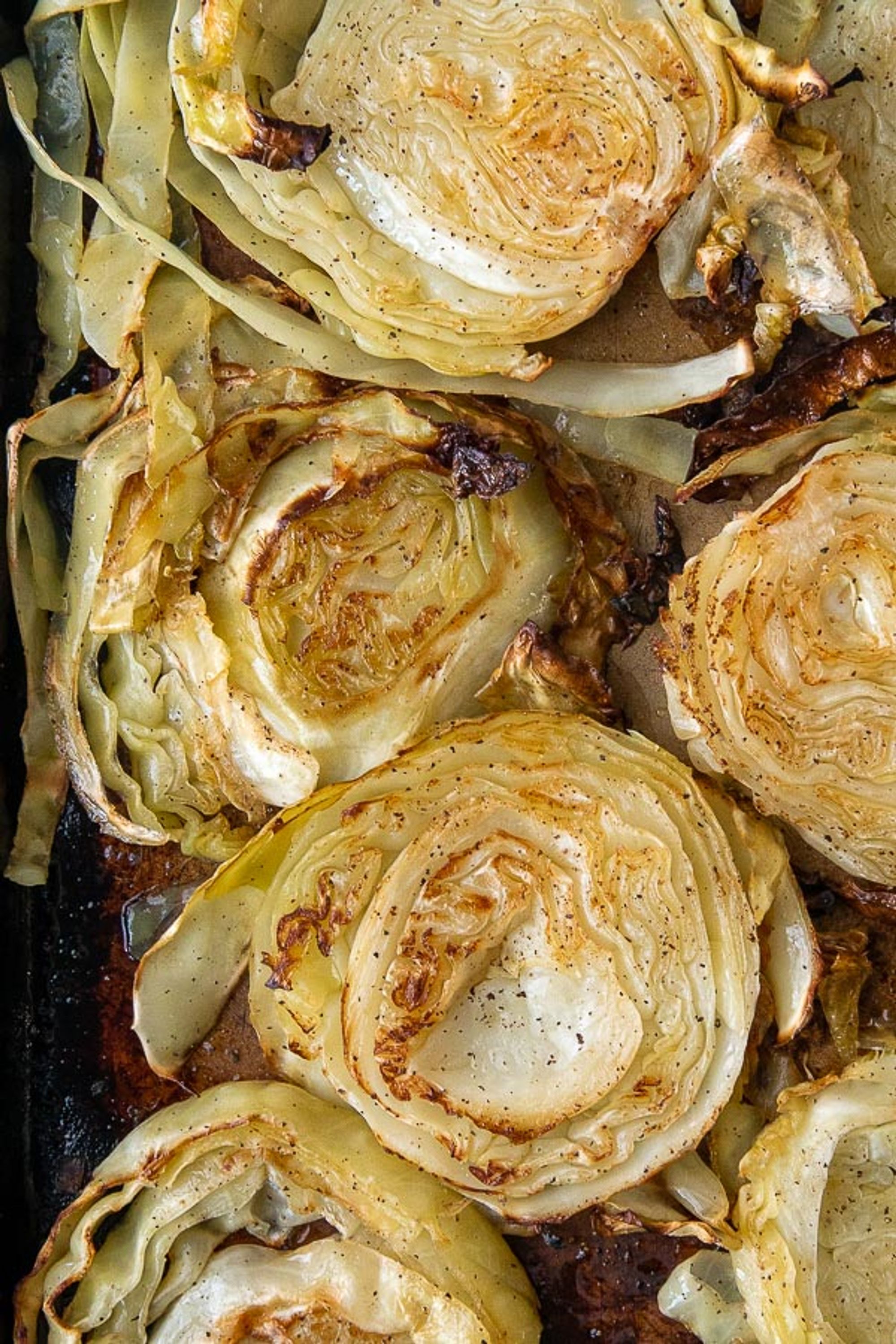 Crispy Oven Roasted Cabbage Steaks | Buttery Crispy Roasted Cabbage