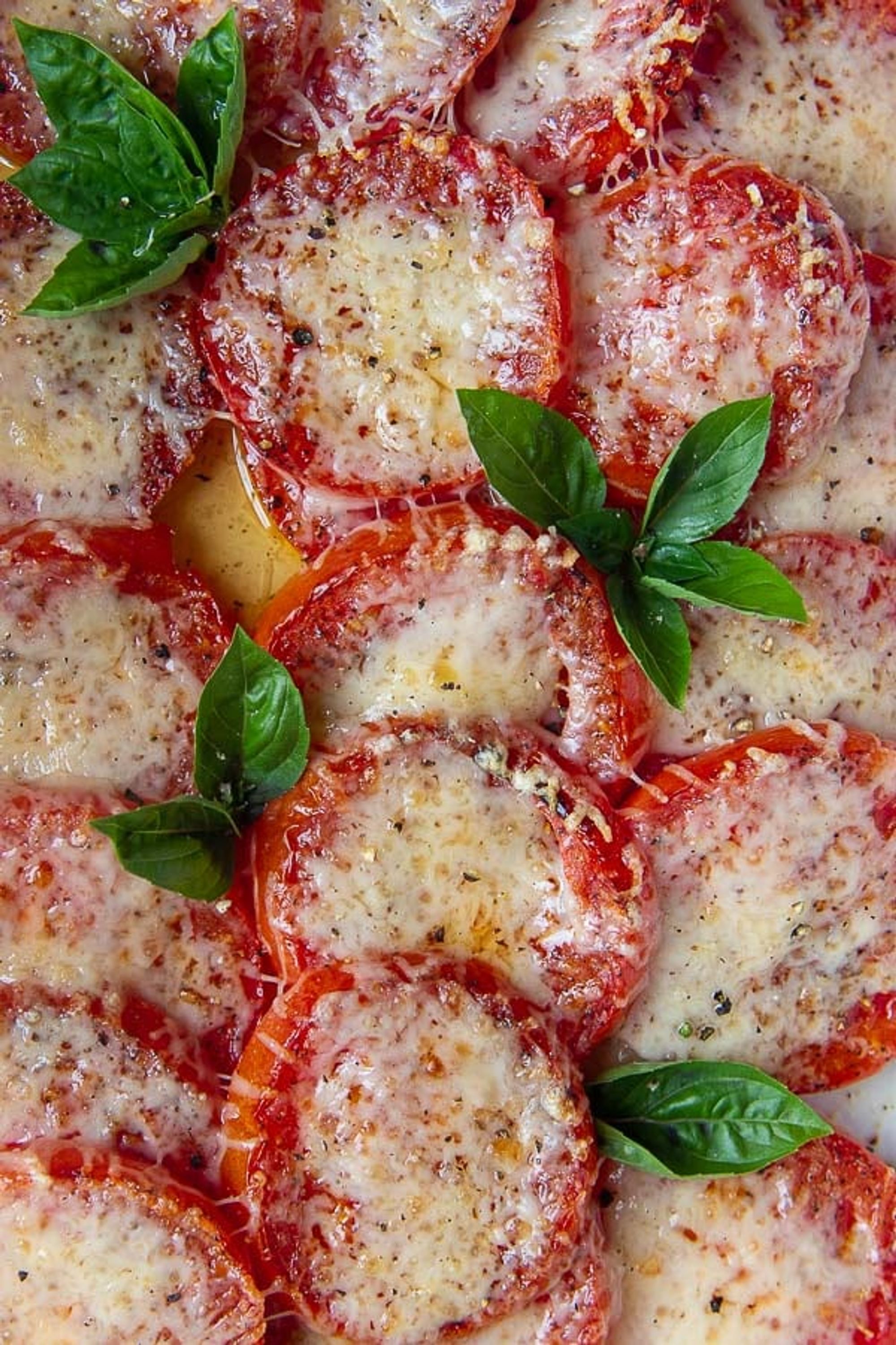Baked Tomatoes with Cheese | Quick Broiled or Baked Tomato Slices - My