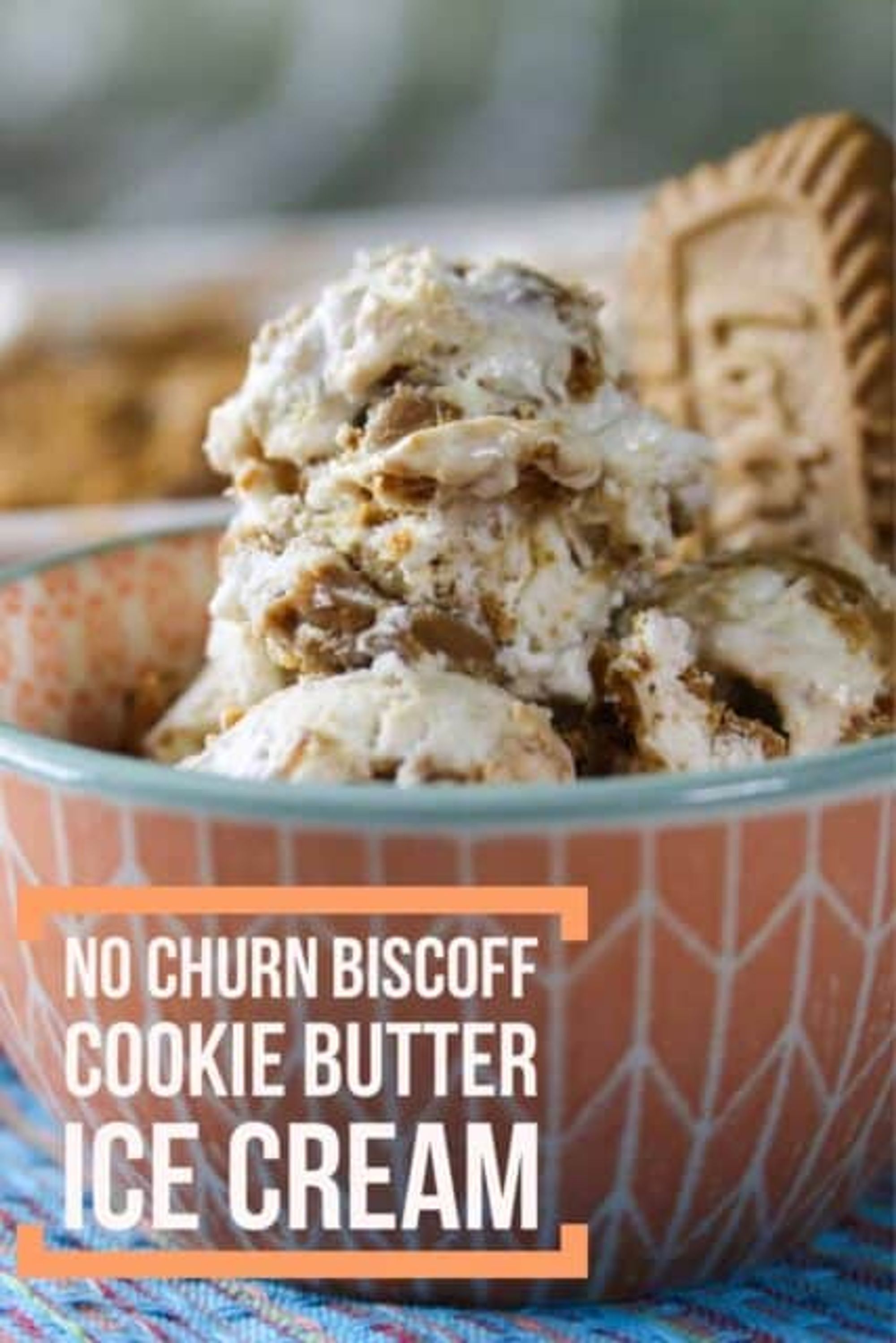 Easy No Churn Biscoff Cookie Butter Ice Cream My Recipe Magic