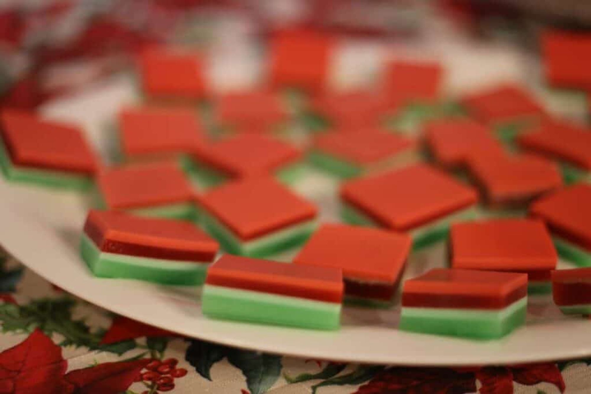 Layered Finger Jello for Holidays My Recipe Magic