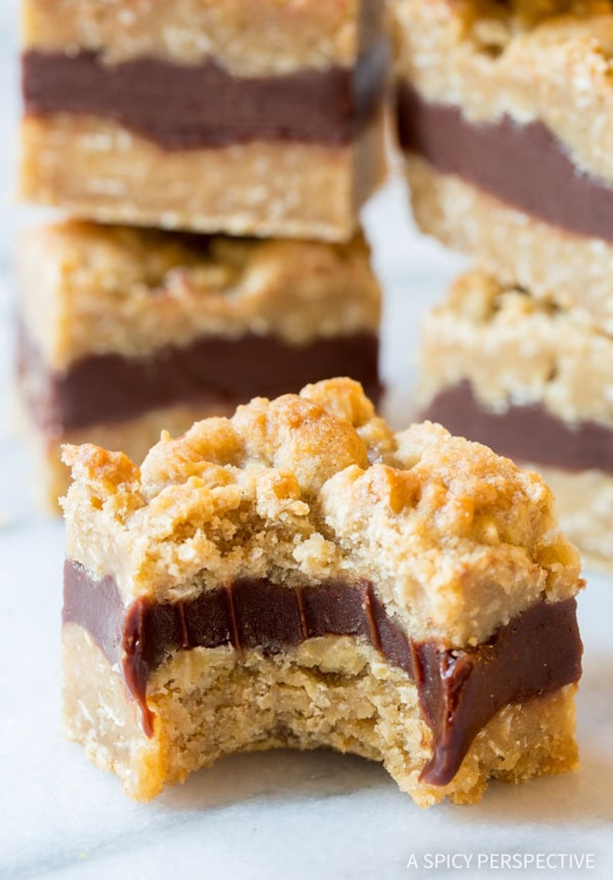 Fudge Filled Oatmeal Cookie Bars A Spicy Perspective My Recipe Magic