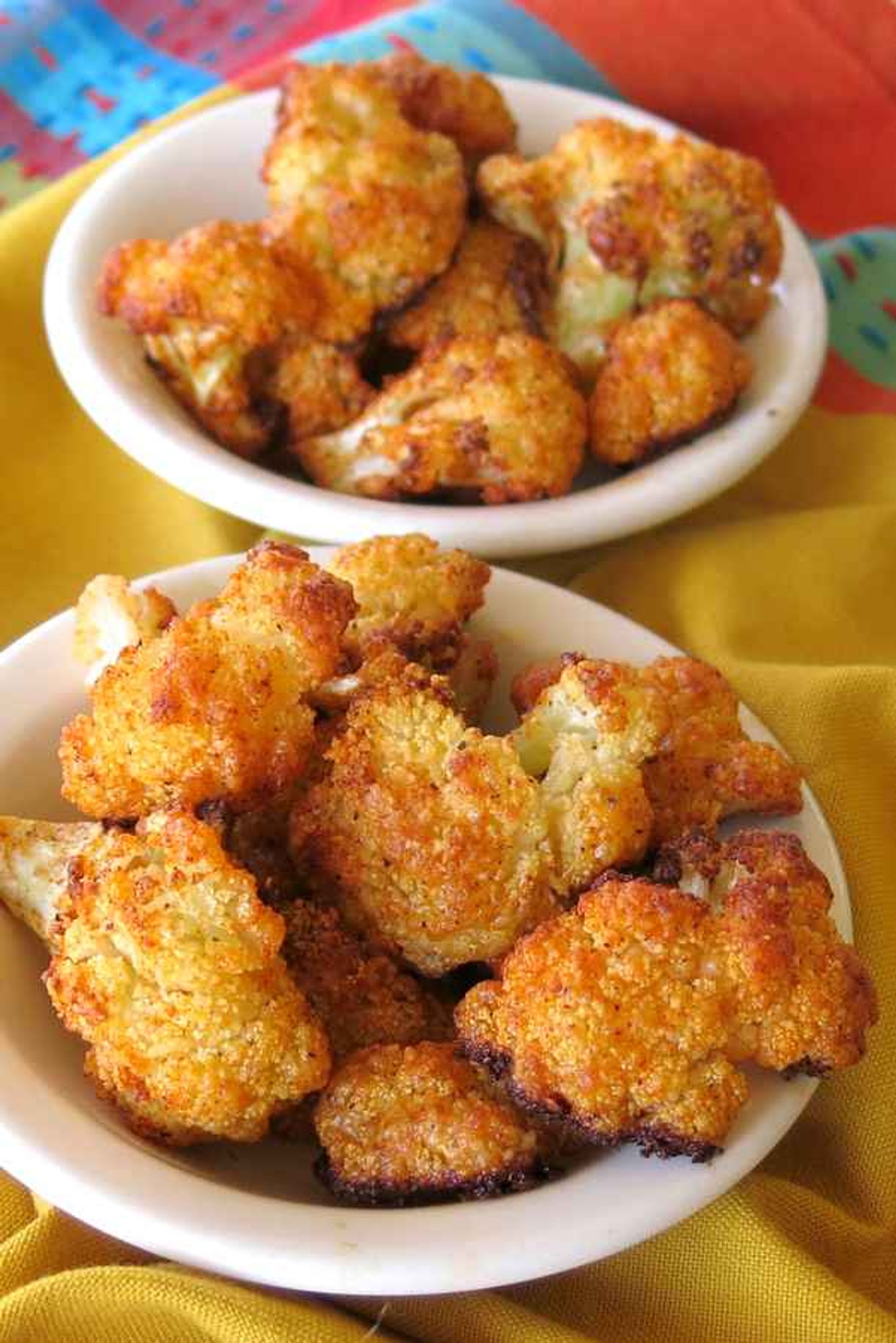 Parmesan Cauliflower Bites Just 5 Ingredients! The DinnerMom My