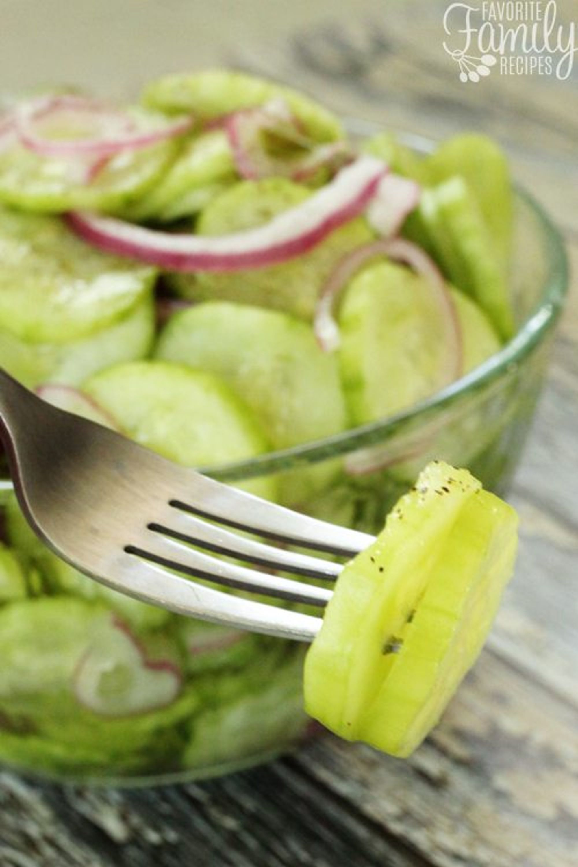 Easy Vinegar Marinated Cucumbers (Cucumber Salad) - My Recipe Magic