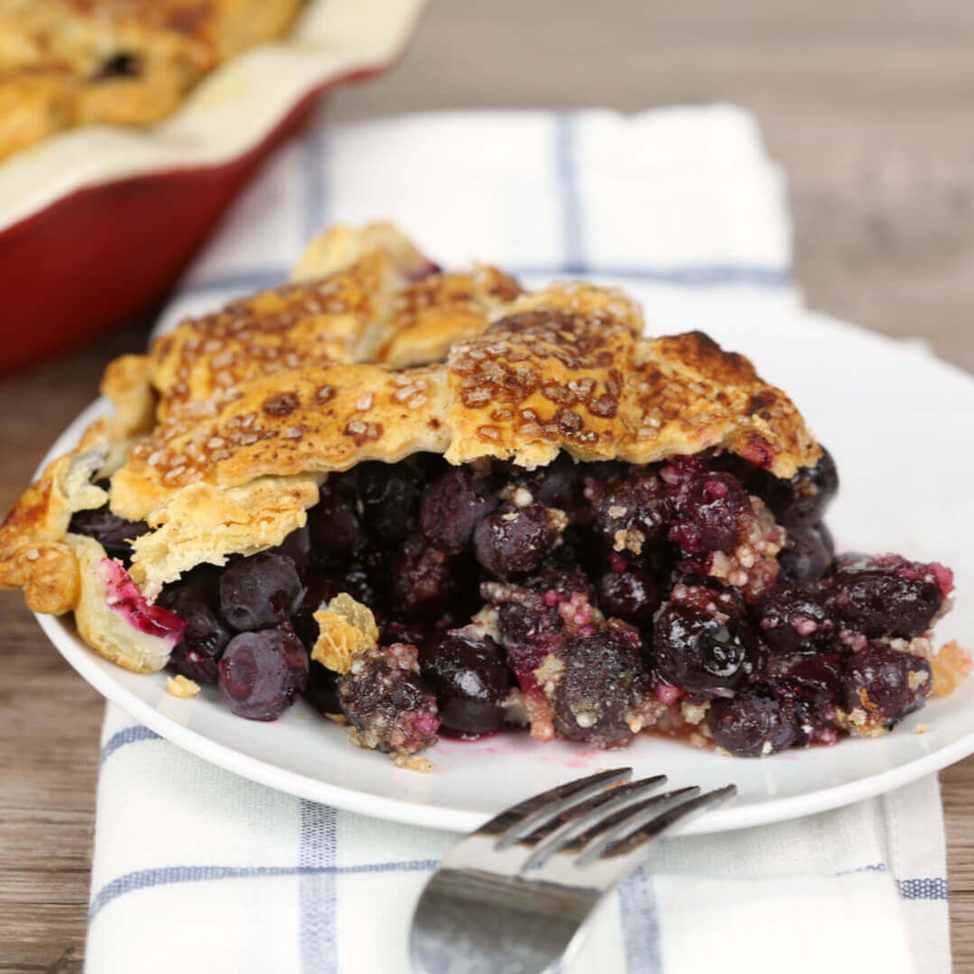 The Perfect Blueberry Pie - My Recipe Magic