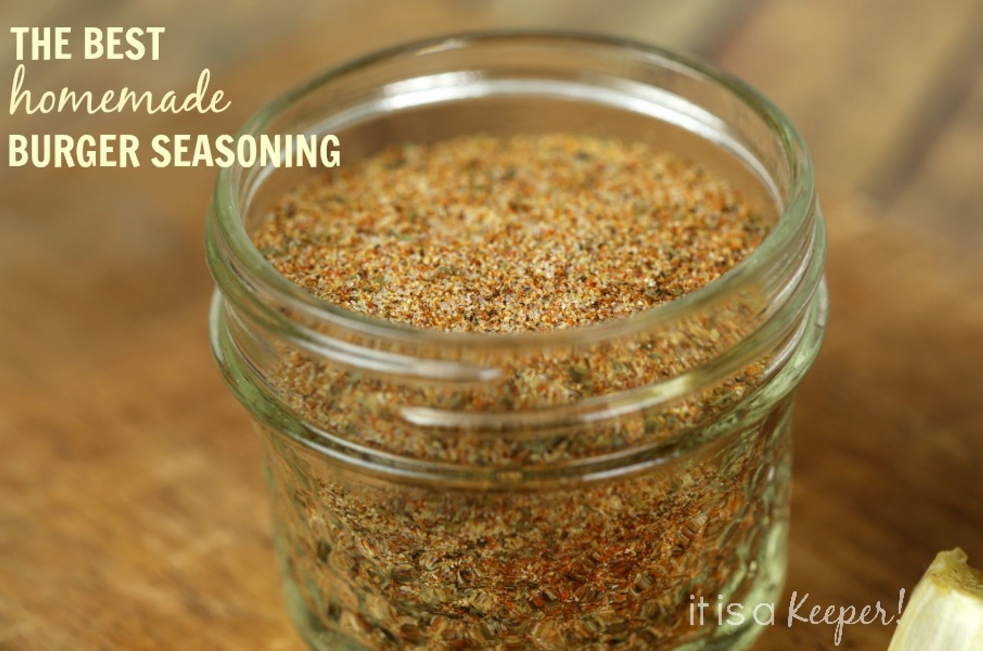 Burger Seasoning Homemade custom spice blend My Recipe Magic