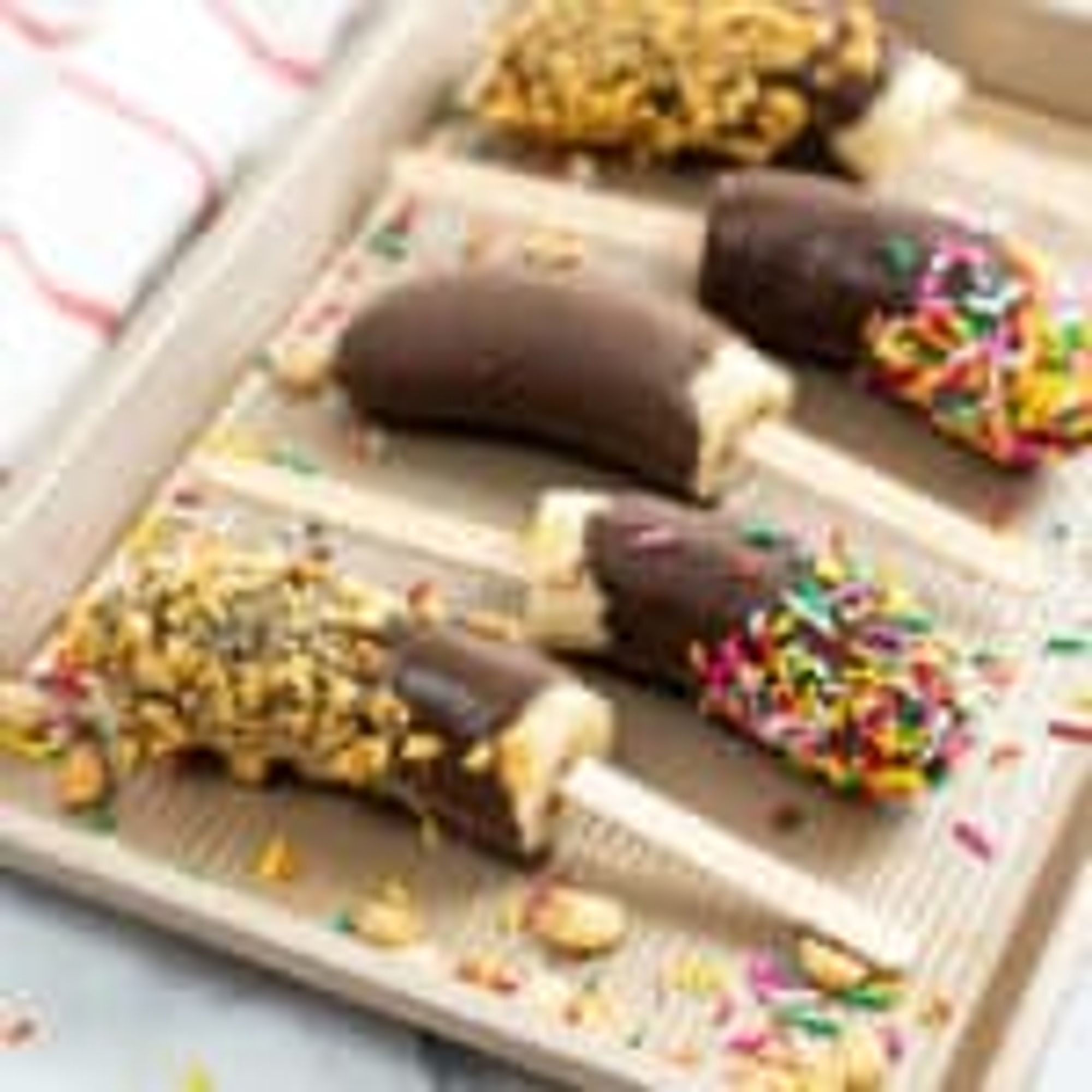 Frozen Chocolate Covered Bananas - My Recipe Magic