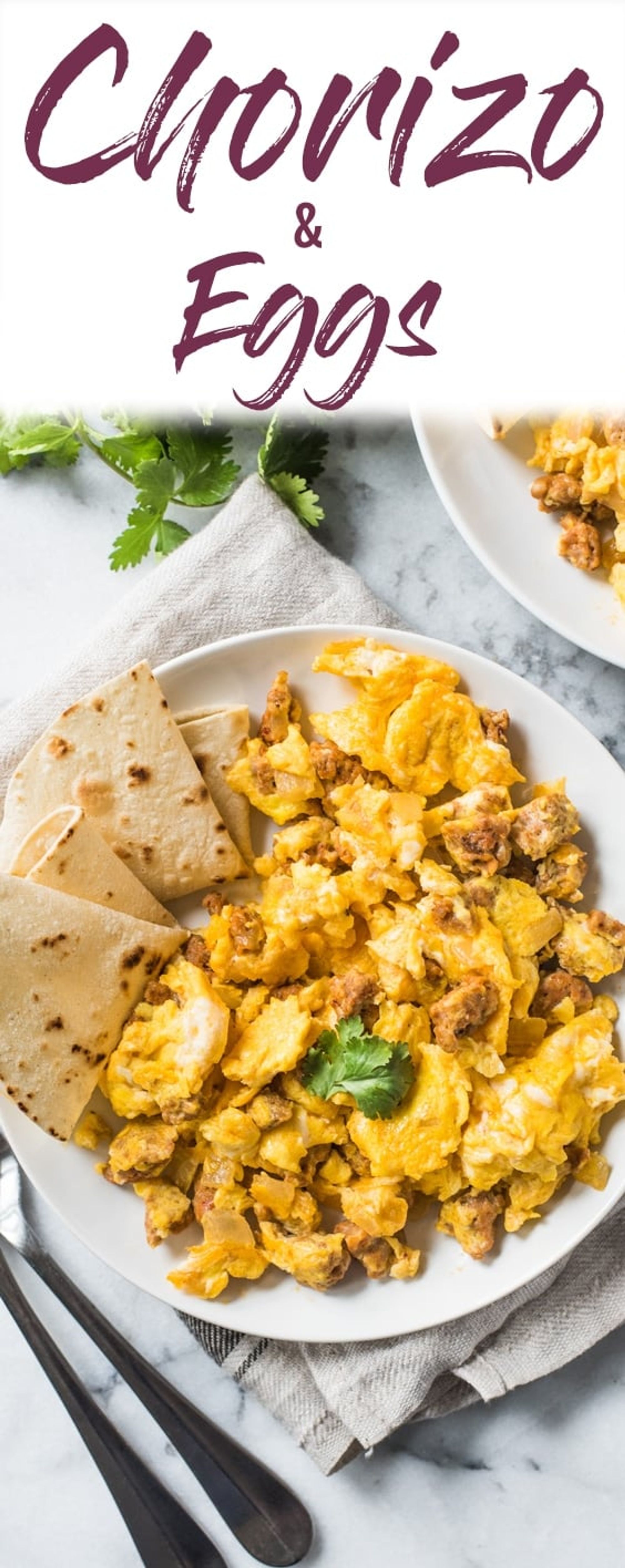 Chorizo and Eggs - Isabel Eats Easy Mexican Recipes - My Recipe Magic
