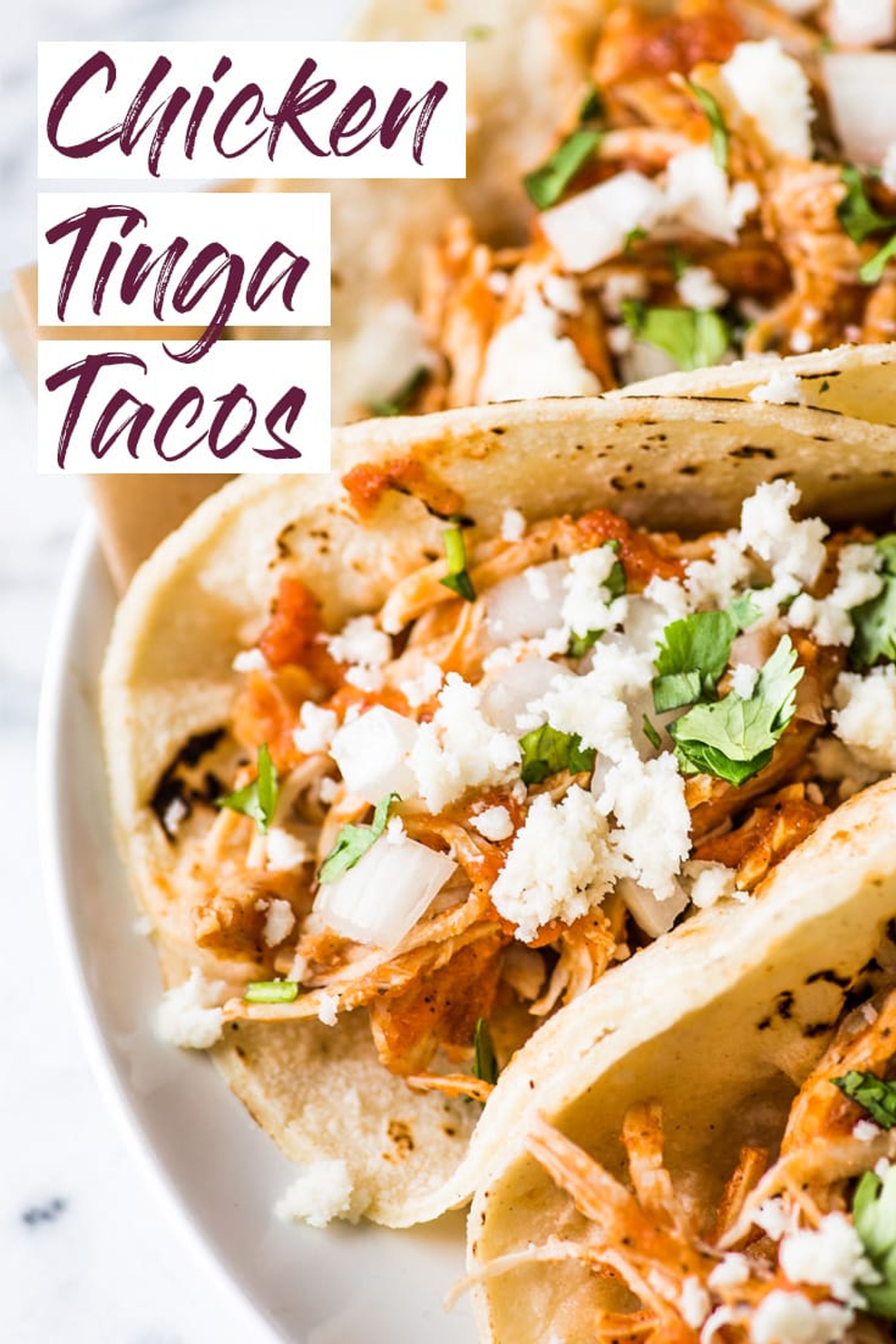 Easy Chicken Tinga Tacos Isabel Eats {Easy Mexican Recipes} My