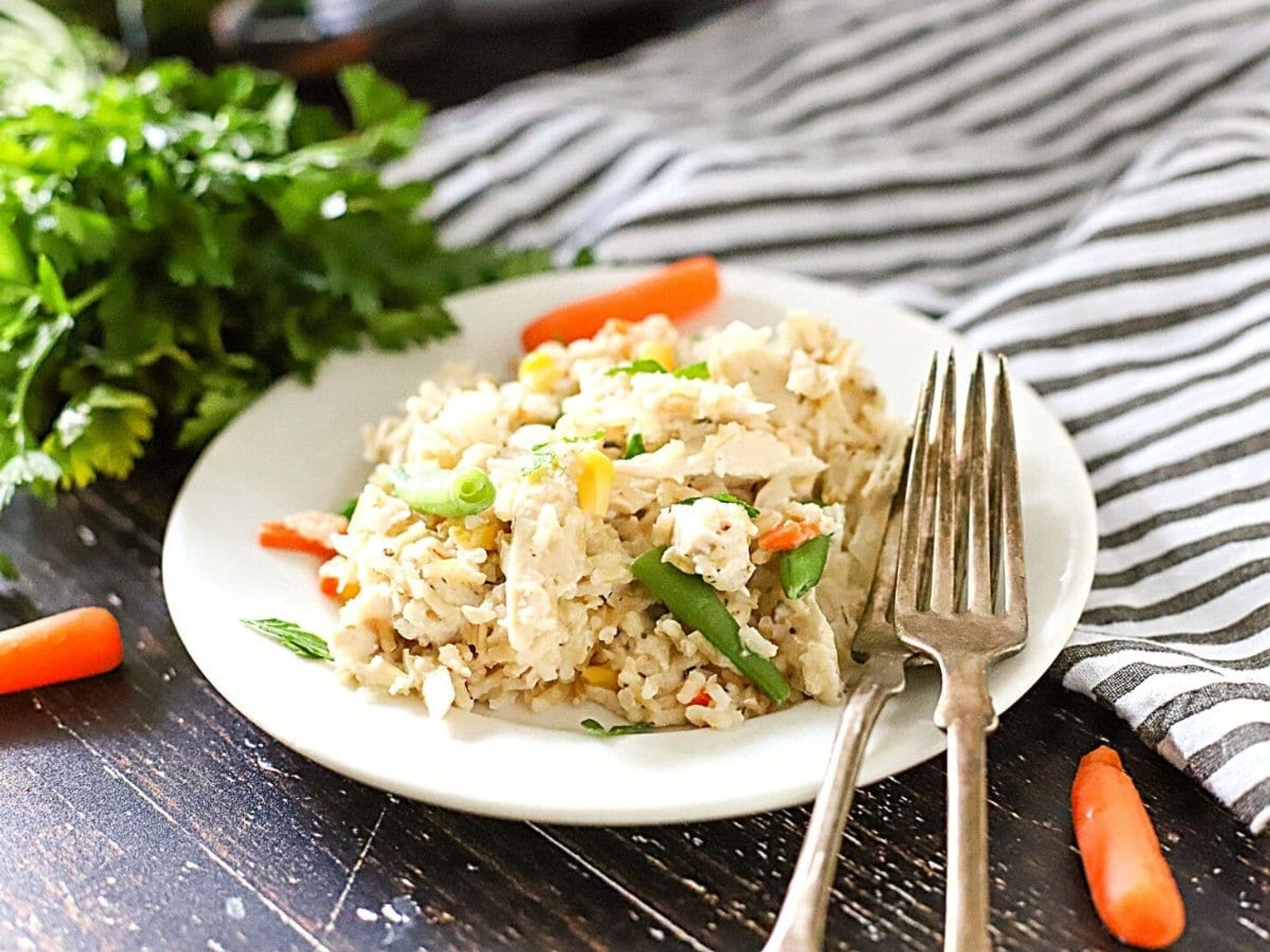 Healthy Slow Cooker Chicken and Rice Suburban Simplicity My Recipe Magic