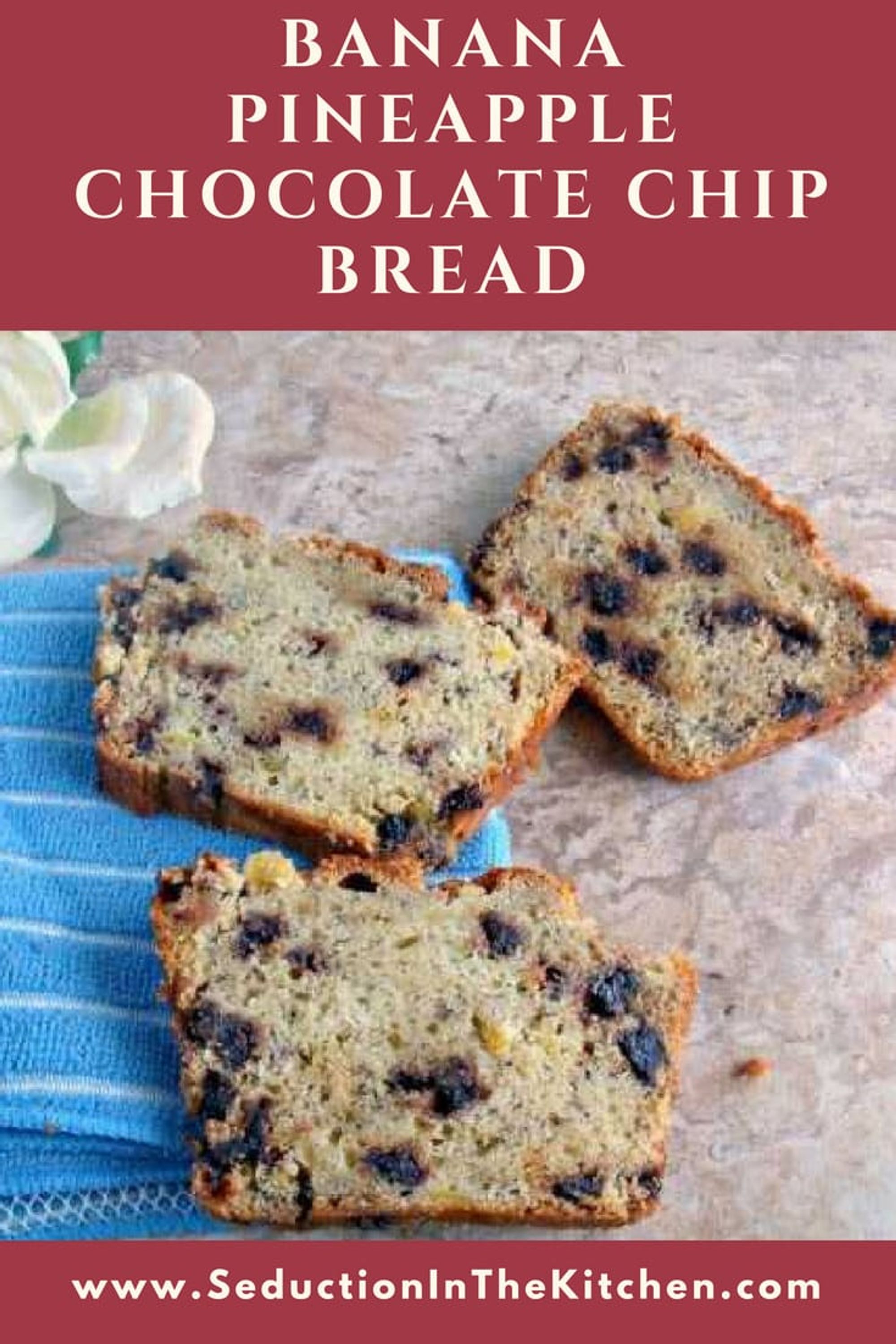 Ham And Pineapple Quesadillas Banana Pineapple Chocolate Chip Bread {Irresistible Sweet Bread Recipe