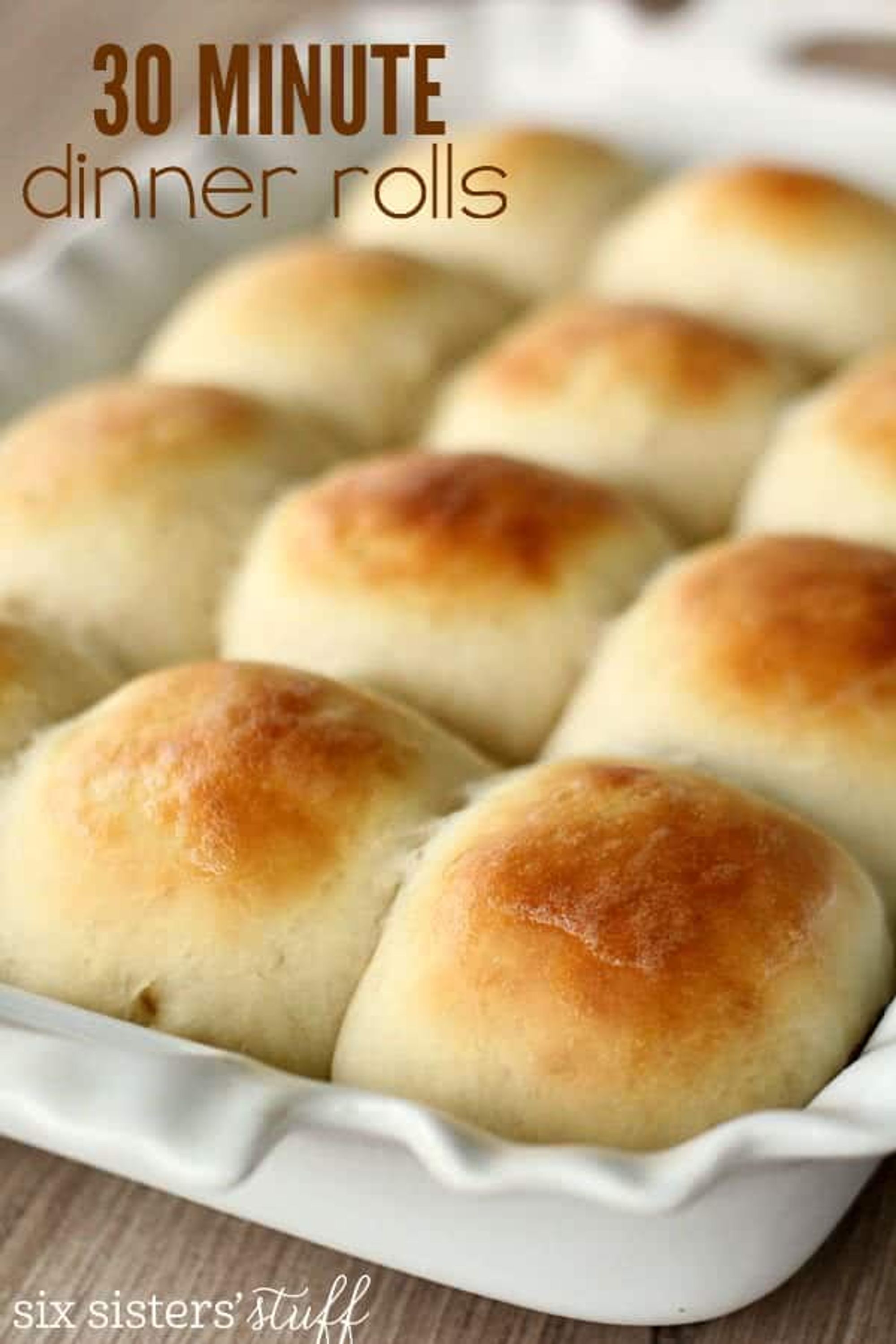 30 Minute Dinner Rolls Recipe - My Recipe Magic