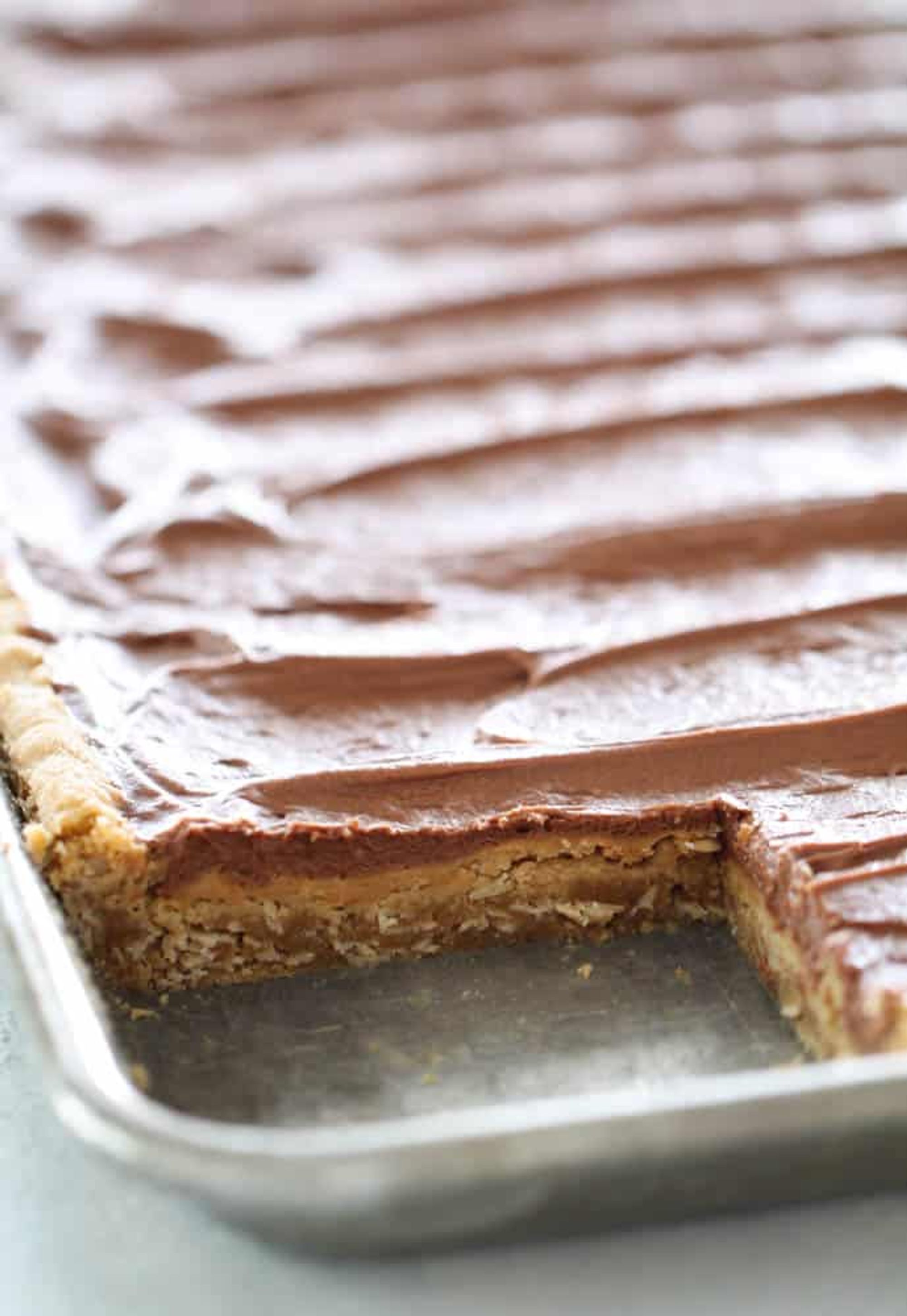 The Best Lunch Lady Peanut Butter Bars Six Sisters' Stuff My Recipe