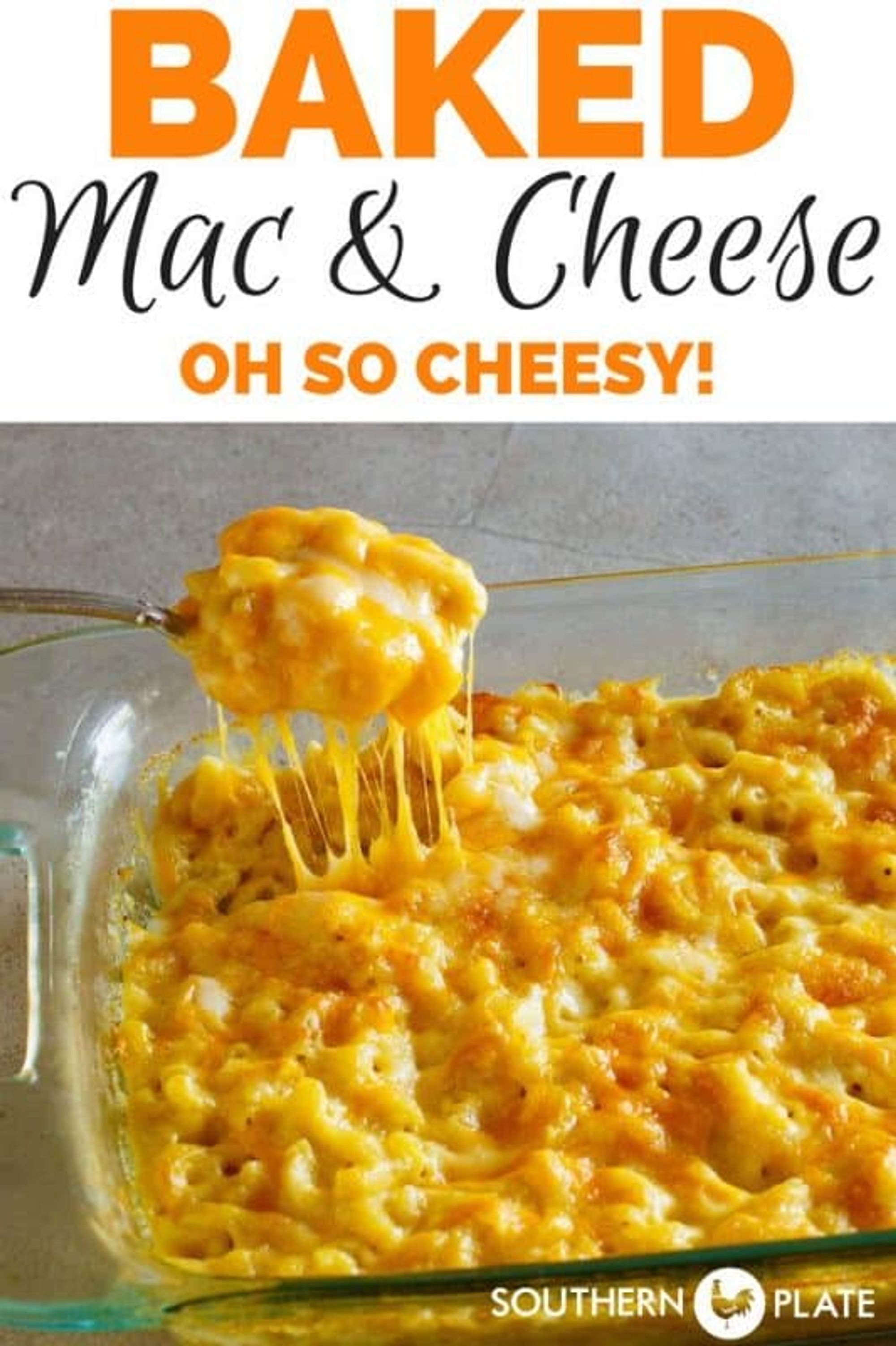 my-favorite-baked-macaroni-and-cheese-southern-plate - My Recipe Magic-image