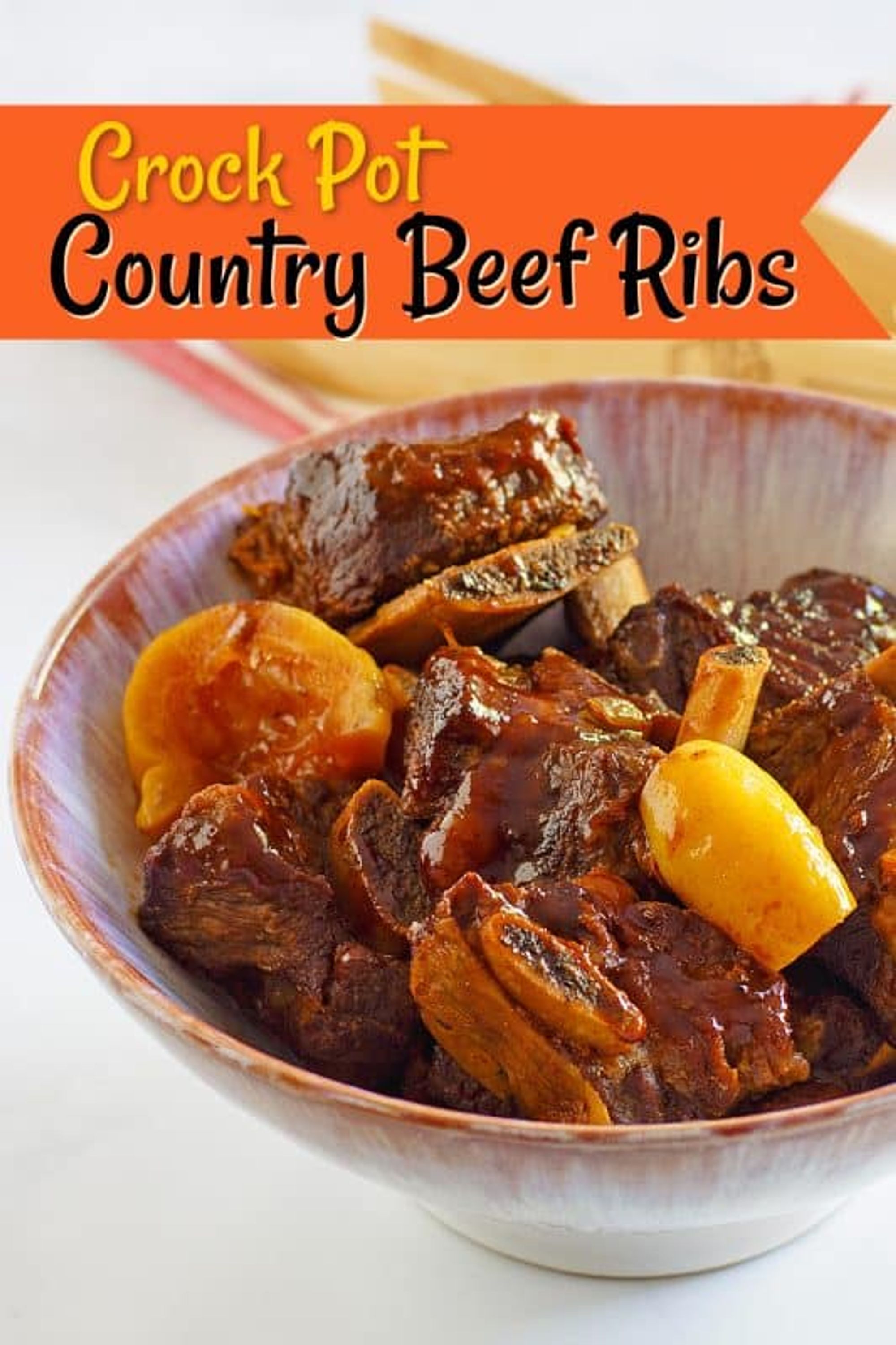 Crock Pot Country Beef Ribs and Why I Didn't Cry Southern Plate