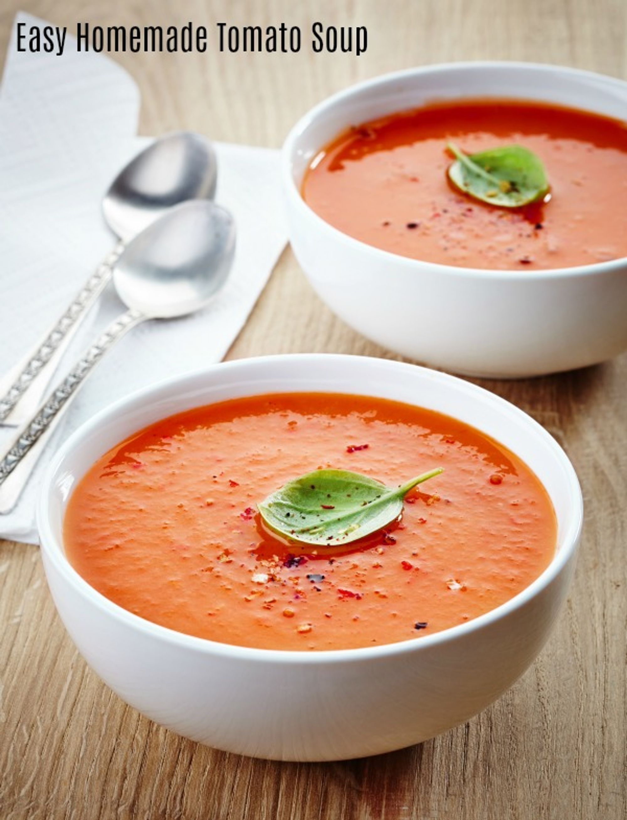 Easy Homemade Tomato Soup Meatless Meal My Recipe Magic