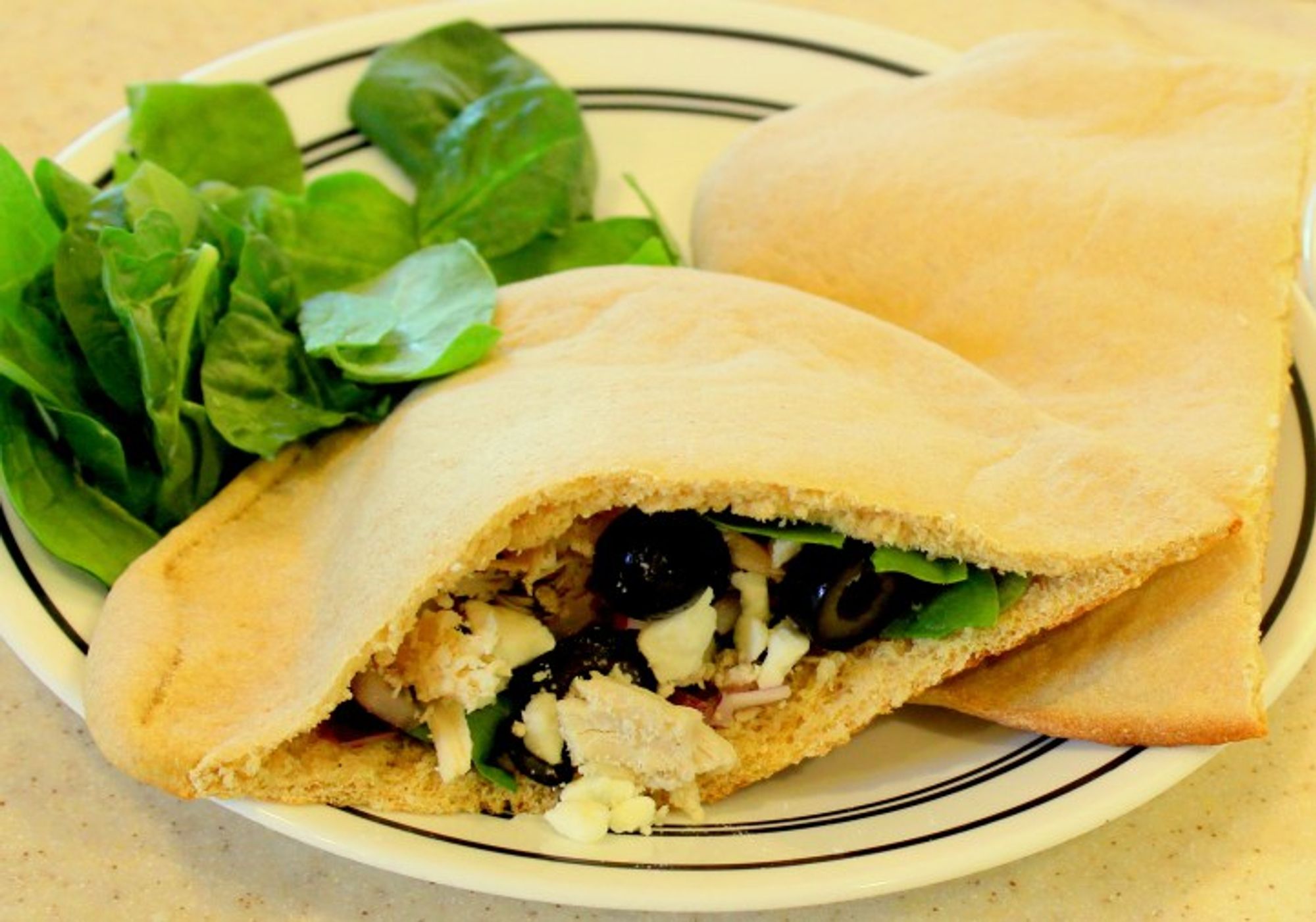 100 Whole Wheat OVENBAKED Pita Flatbread quick and easy! Tasty