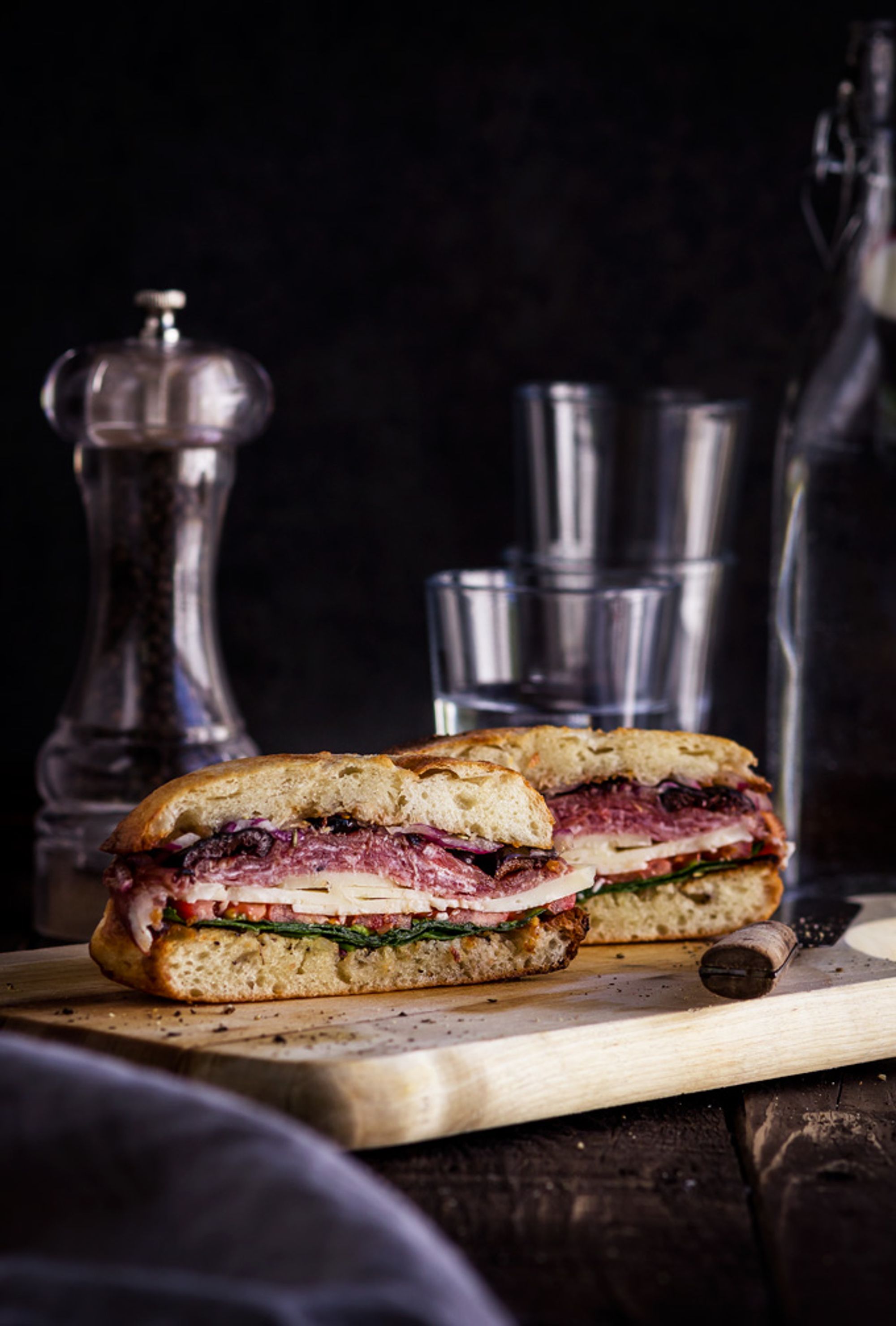Famous New Orleans Easy Muffuletta Sandwich Recipe The Pure Taste